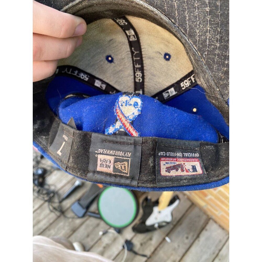 Vintage Vintage 2001 Toronto Blue Jays 9-11 Embroidered Support Hat Size ONE SIZE - 7 Thumbnail