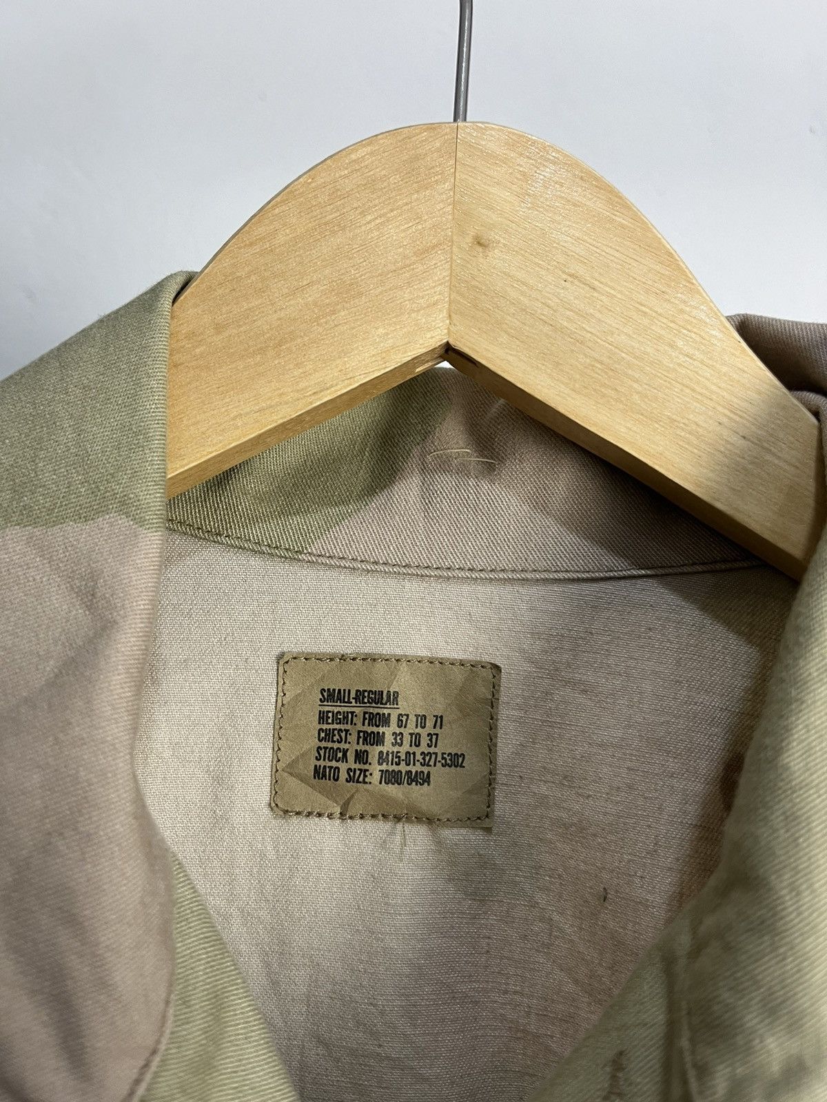 Vintage US Military Desert Camo Small Regular Shirt Size US L / EU 52-54 / 3 - 5 Thumbnail
