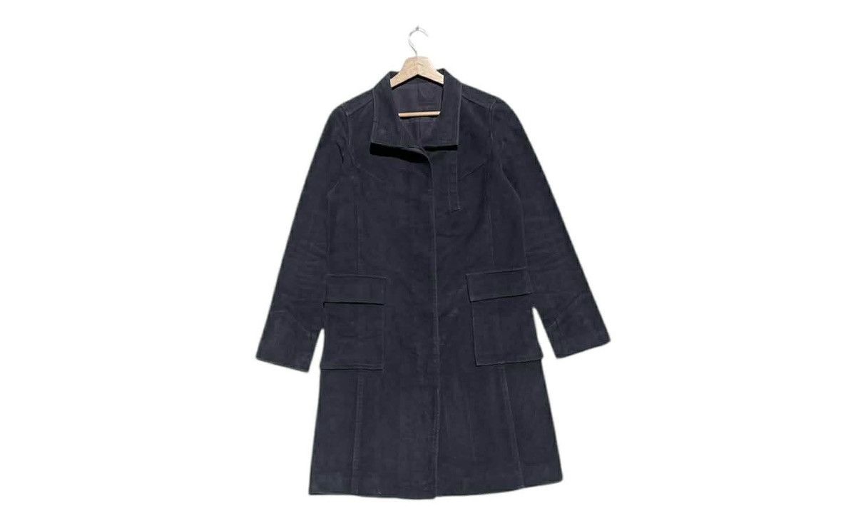 ABAHOUSE RARE🔥 Abahouse Devinette Corduroy trench coat with collar Size S / US 4 / IT 40 - 1 Thumbnail