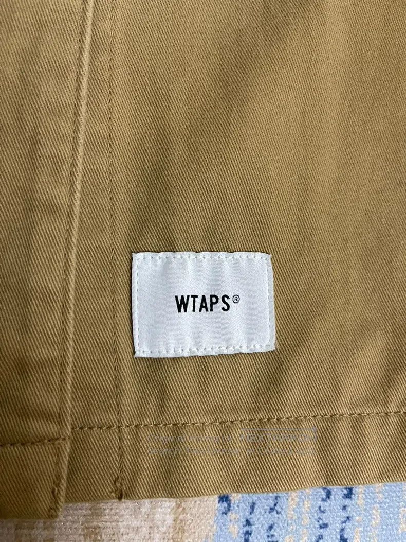 Wtaps Wtaps Kaki collarless shirt Size US S / EU 44-46 / 1 - 7 Thumbnail