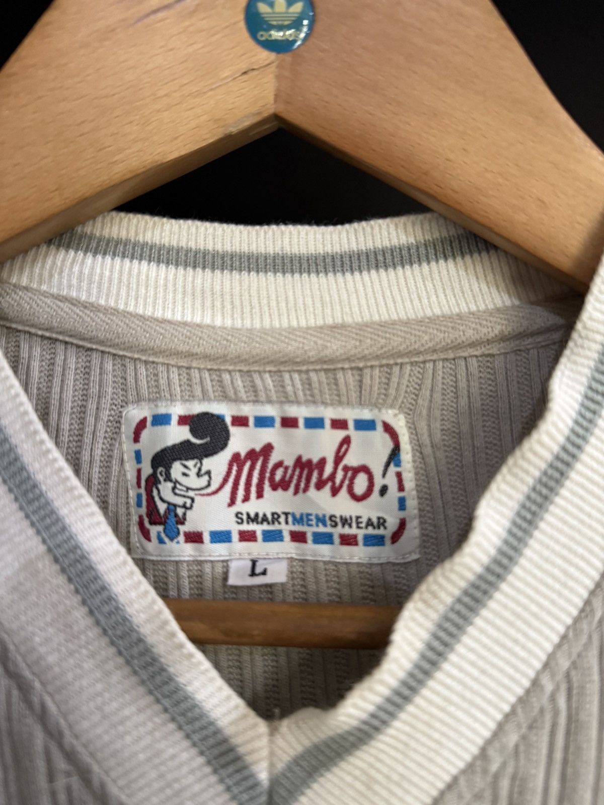 Mambo Vintage 90s Mambo Tom Tom Smart Mens Wear Tee Size US L / EU 52-54 / 3 - 4 Thumbnail