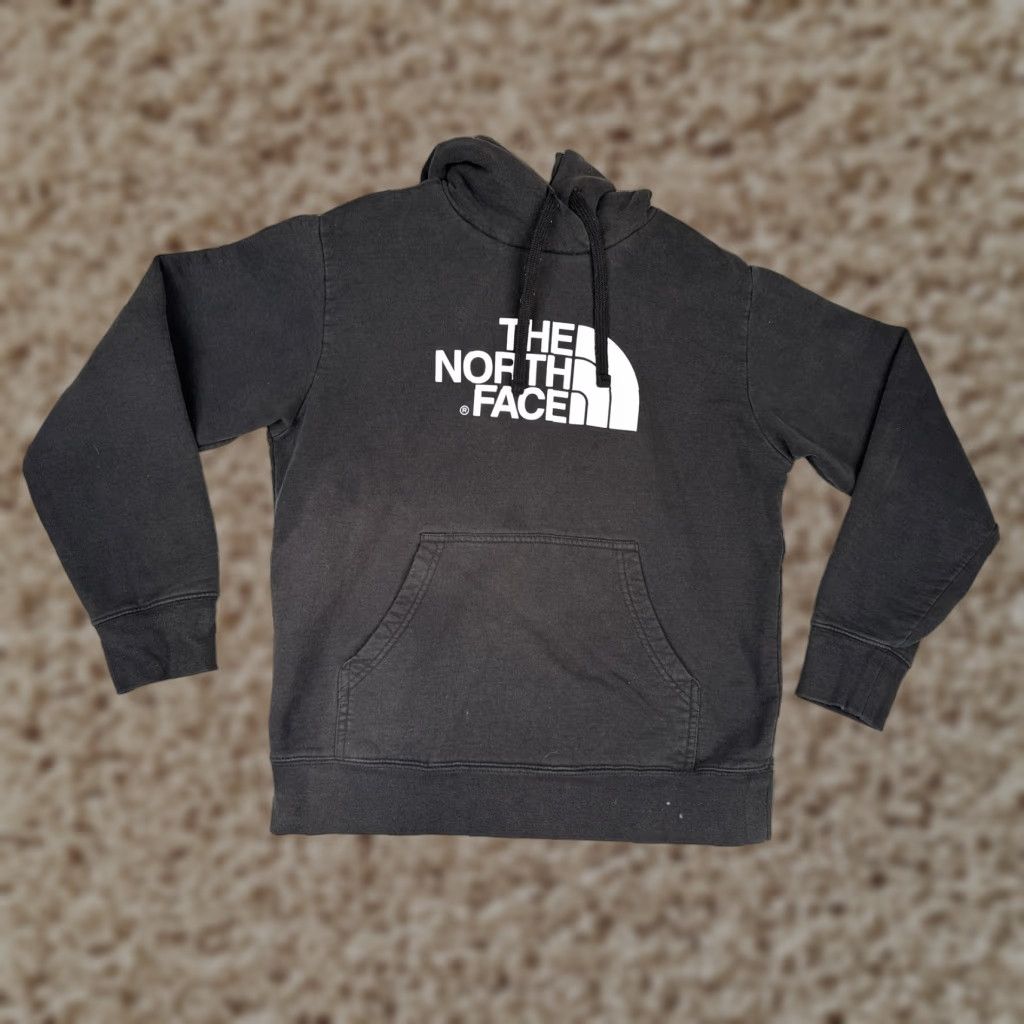 The North Face VINTAGE The North Face Hoodie Mens Small Black Half Dome Logo Fleece Pullover Sweatshirt Size US S / EU 44-46 / 1 - 1 Thumbnail