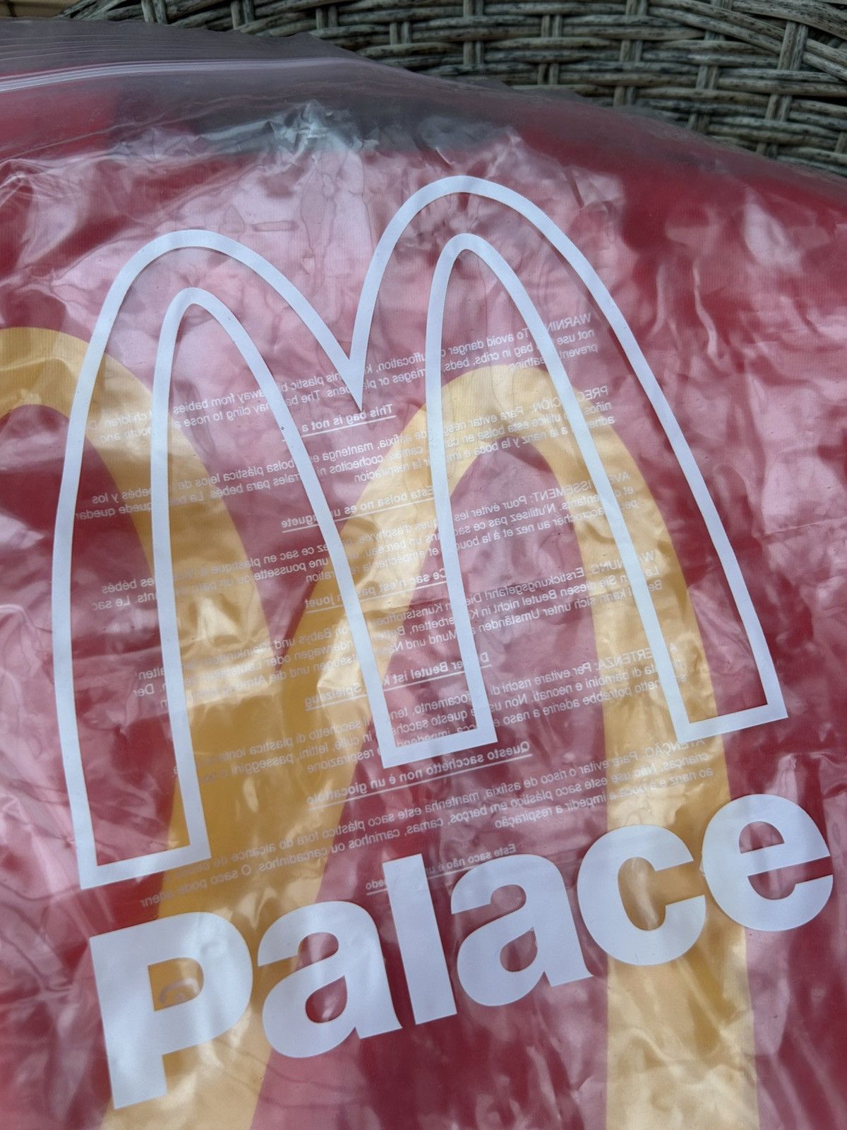 Palace Palace McDonald’s Logo Tee In Size M Red Size US M / EU 48-50 / 2 - 10 Thumbnail