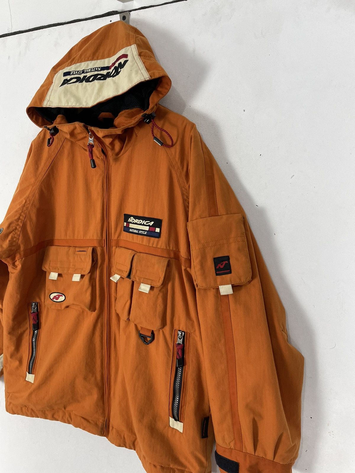 Japanese Brand Nordica Hoodie Multipocket Jacket Size US M / EU 48-50 / 2 - 4 Thumbnail
