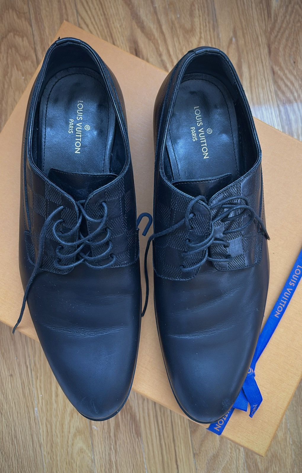Louis Vuitton Louis Vuitton Haussmann Derby Shoes Size US 7 / EU 40 - 3 Thumbnail