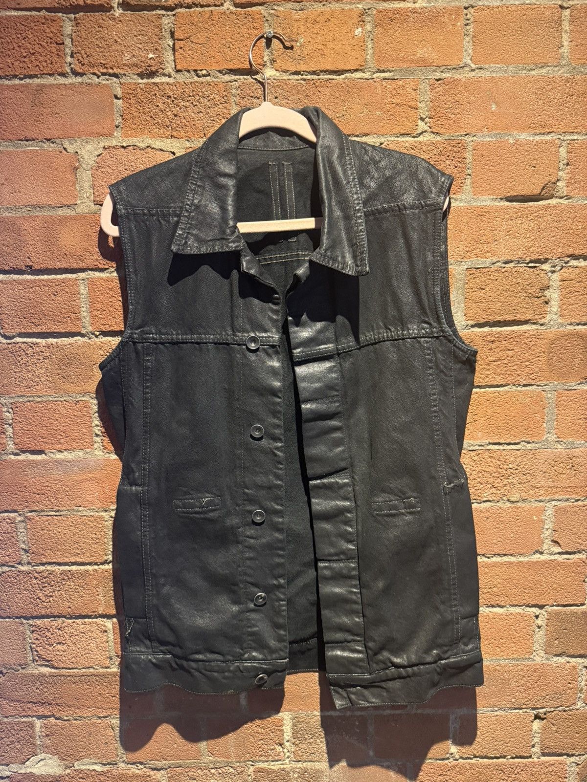 Rick Owens Rick Owens Sleeveless vest Size US XS / EU 42 / 0 - 1 Thumbnail