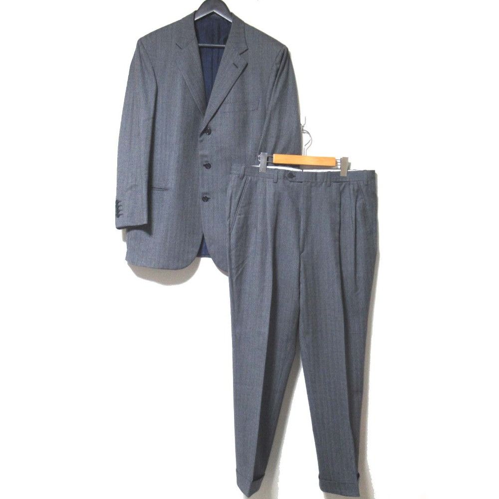 Other Other Brioni 3B Herringbone Pinstripe Suit Textile Suits DUTY FREE for USA Size ONE SIZE - 1 Thumbnail
