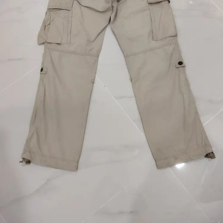 Japanese Brand × Uniqlo UNIQLO FANCY WHITE CARGO PANTS Size US 30 / EU 46 - 9 Thumbnail