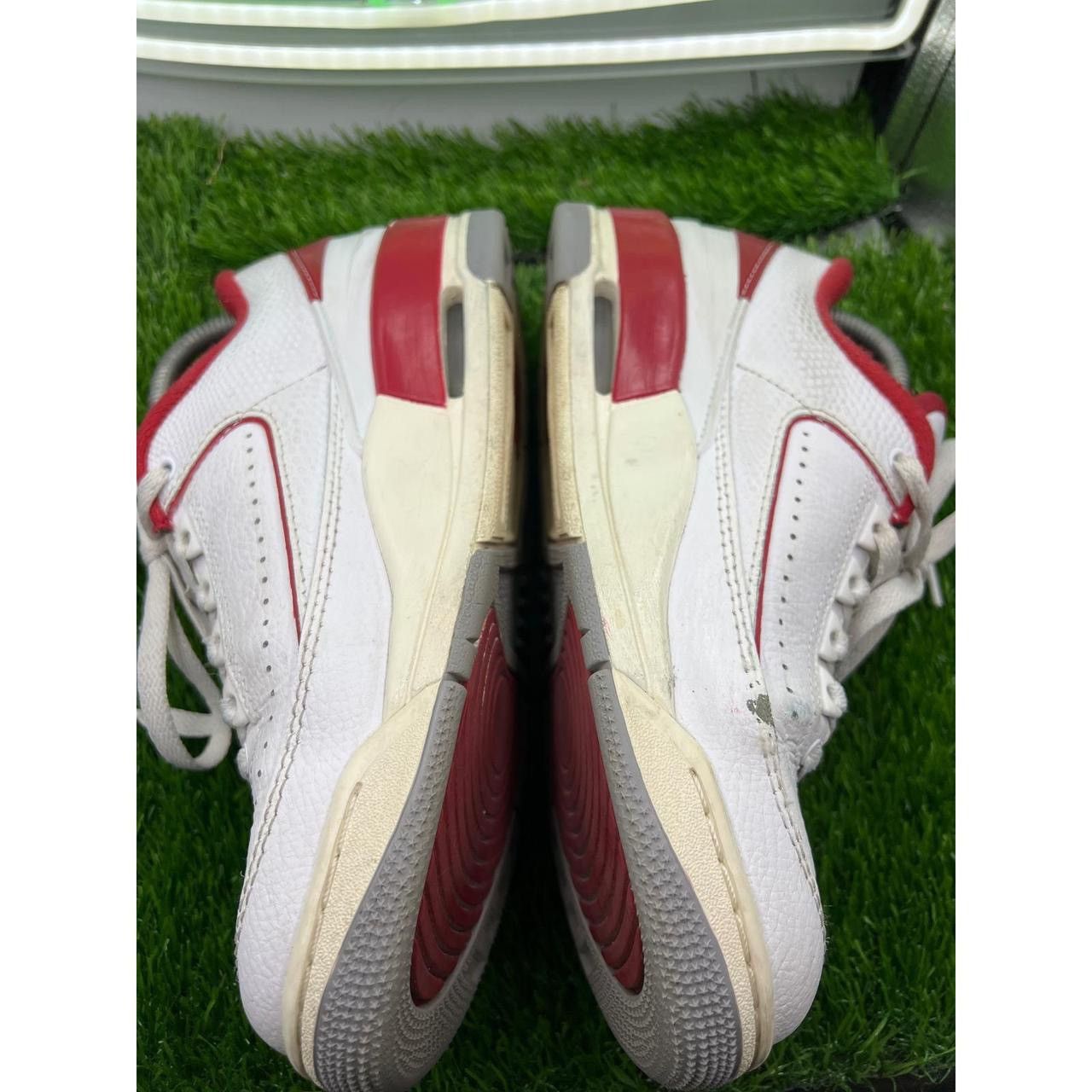 Jordan Brand Jordan 2 Retro Low Gym Red White Sneakers W7.5 Mens 6 Size US 6 / EU 39 - 3 Thumbnail