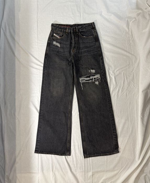 Diesel Diesel Straight Jeans D-Rise 007f6 Dark Grey (M) | Grailed