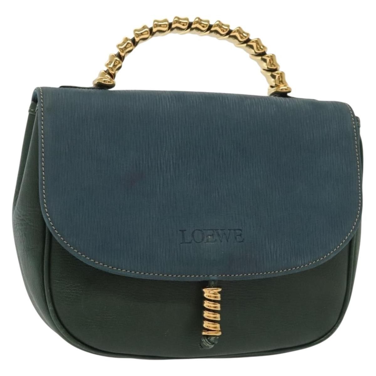 Loewe Loewe Vintage Velazquez Top Handle Bag Leather Size ONE SIZE - 1 Thumbnail