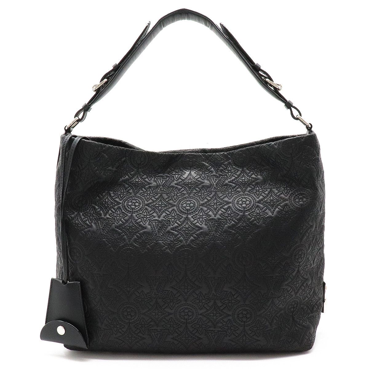 Louis Vuitton Monogram Antia Hobo PM Shoulder Bag Leather Noir Black