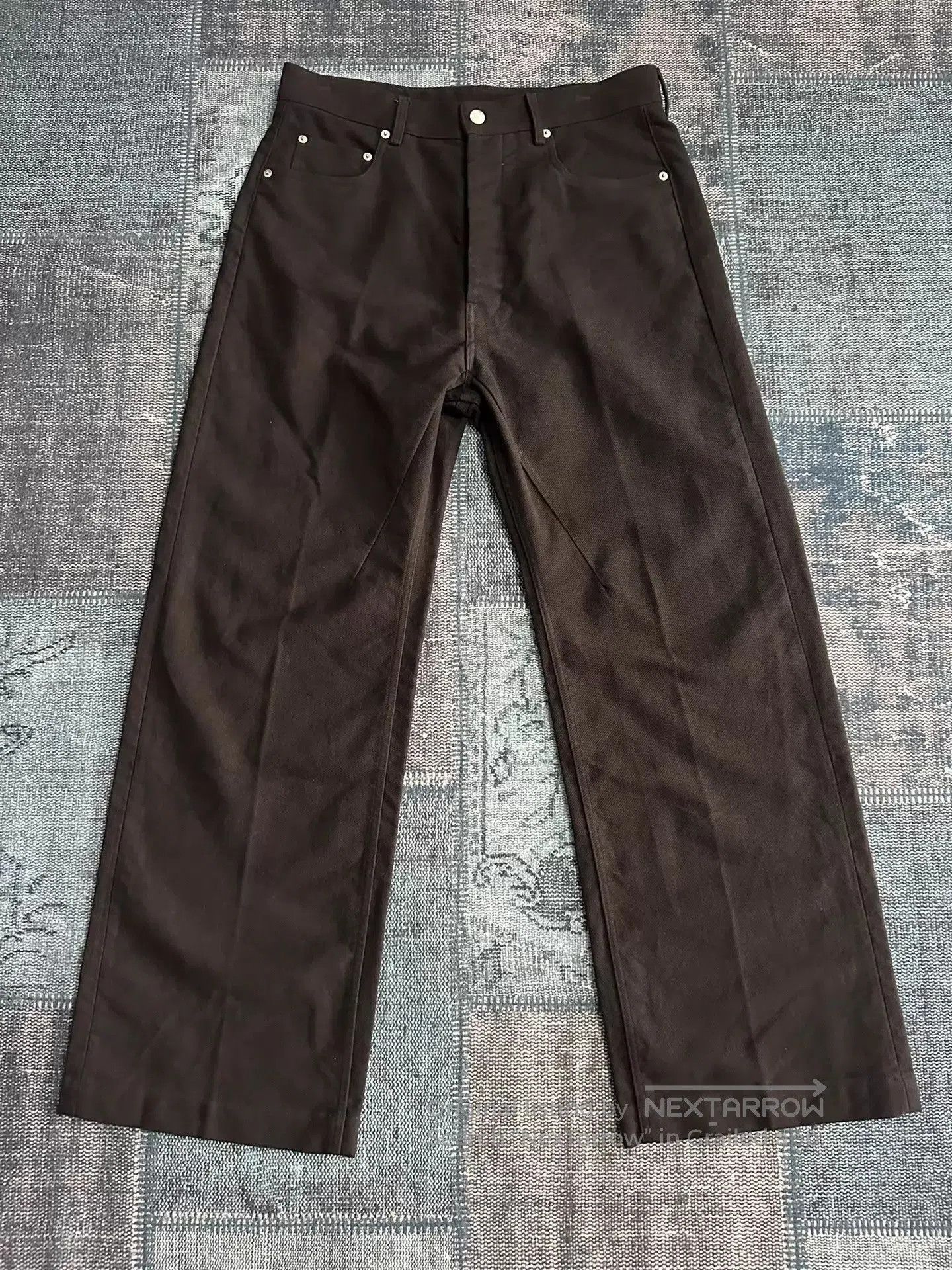 Rick Owens Black Casual Straight. Size US 32 / EU 48 - 1 Thumbnail