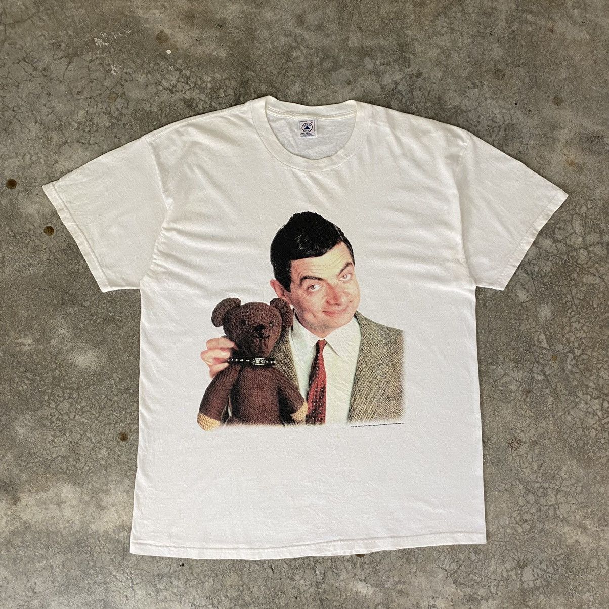 Vintage Vintage 1997 Mr. Bean Teddy Bear Delta T-shirt Size US XL / EU 56 / 4 - 1 Thumbnail