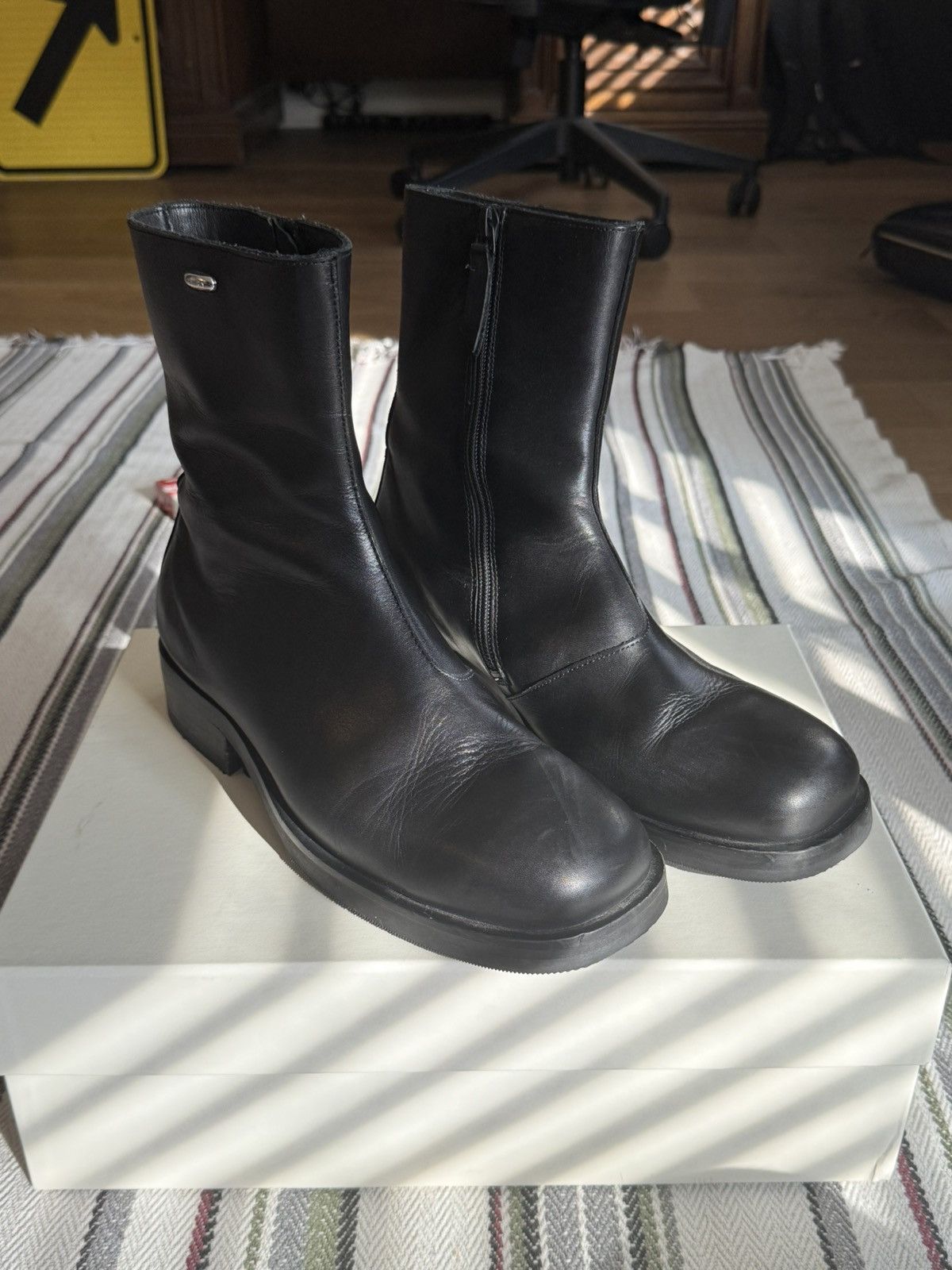 靴 our legacy engine boot sunset sand Our Legacy Engine Boot Sunset Sand Primal Suede – LESS 17