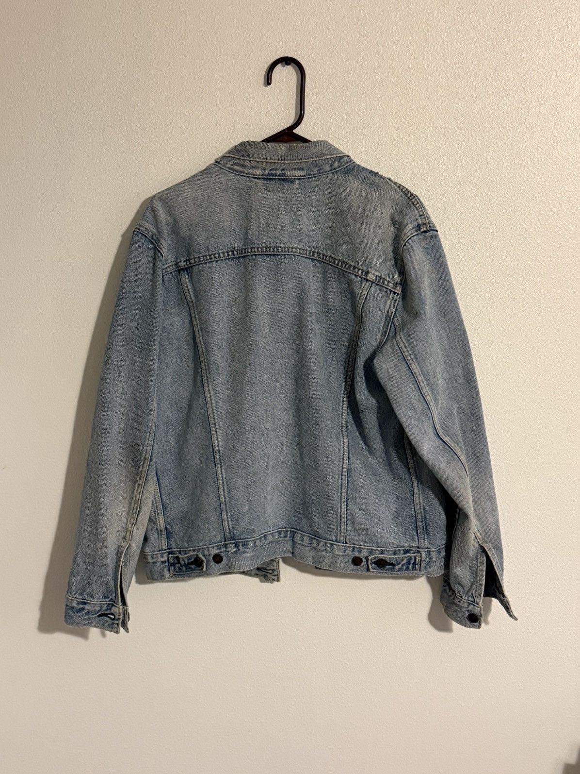 Levi's × Vintage Light wash Denim Jacket Size US L / EU 52-54 / 3 - 2 Thumbnail