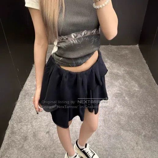 Acne Studios Acne Studios size S Asymmetrical Layered Short Skirt Size 23" - 1 Thumbnail