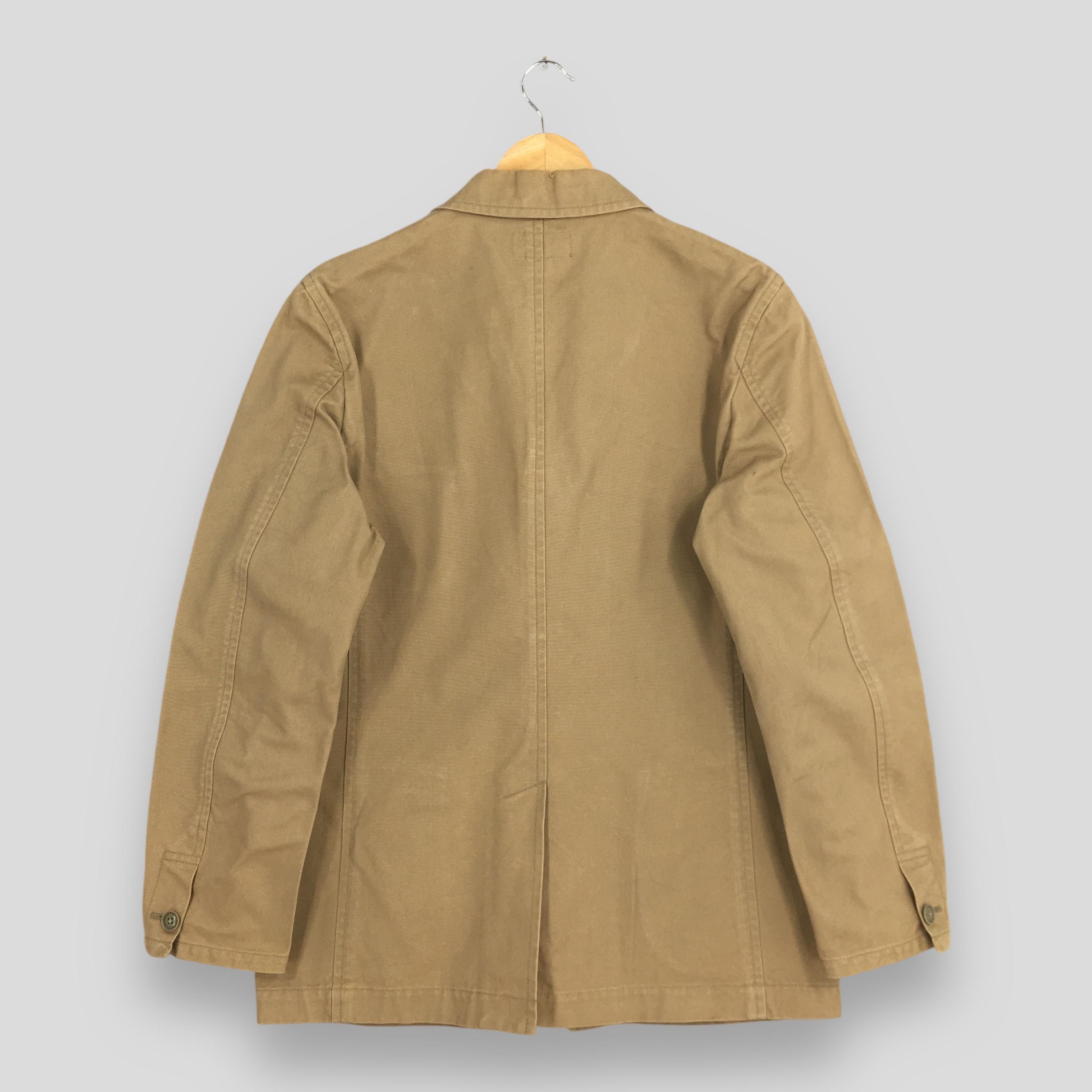 United Arrows 1990s United Arrows Denim Workers Button Brown Jacket Medium Size US M / EU 48-50 / 2 - 7 Thumbnail
