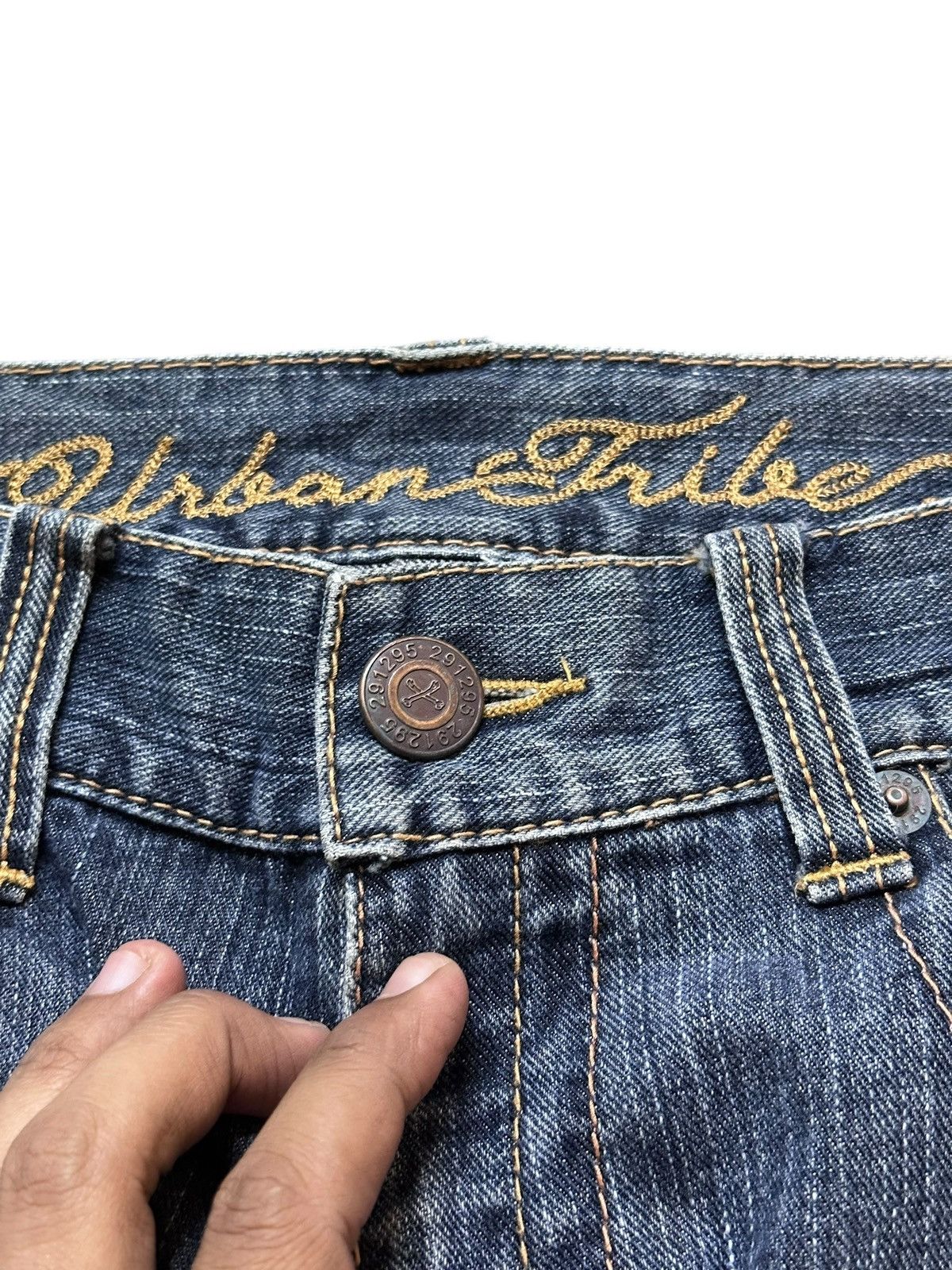 20471120 Vintage 291295 Homme Flare Boocut Grunge Denim Size US 32 / EU 48 - 5 Thumbnail