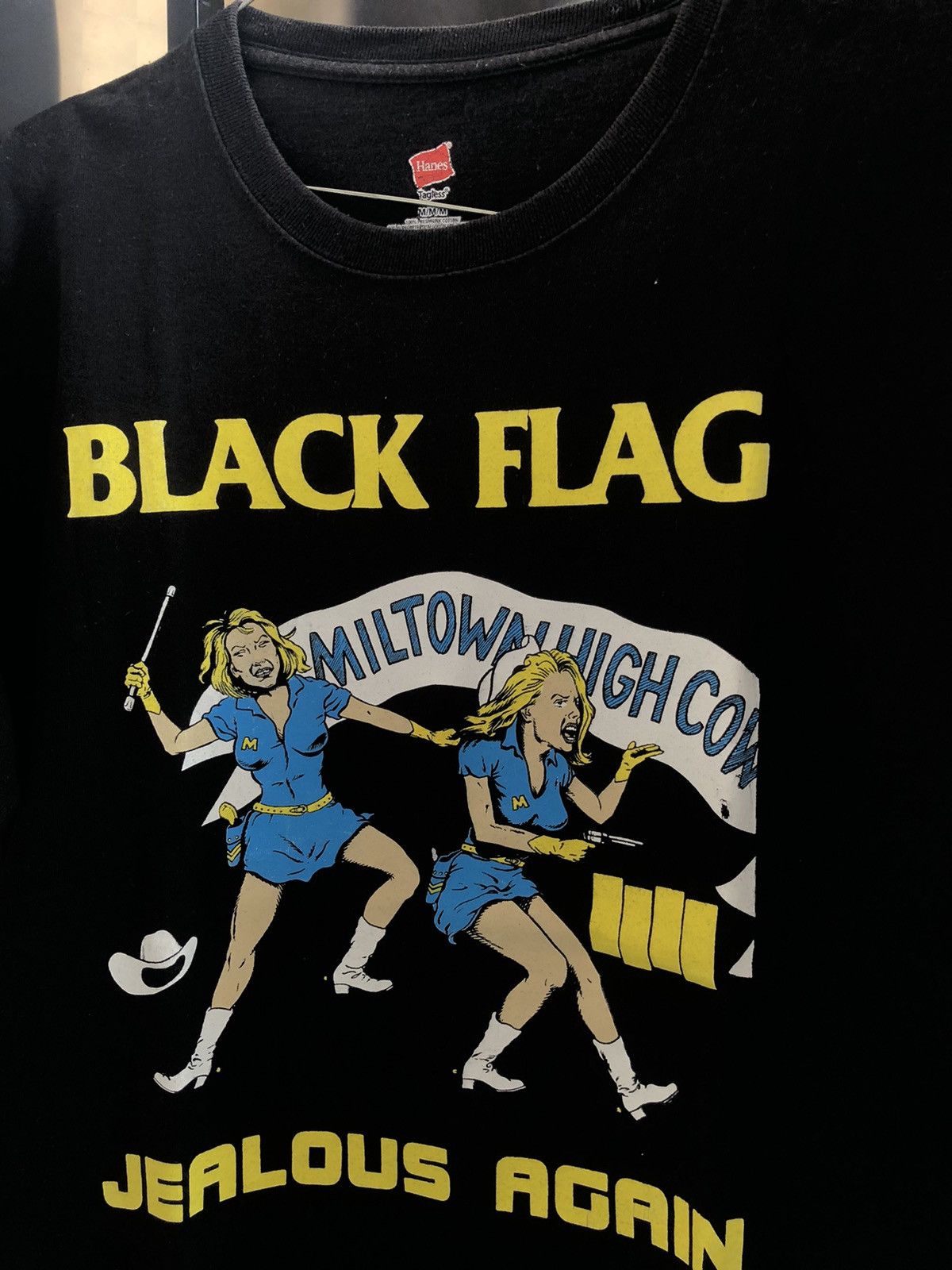 Band Tees × Black Flag × Vintage Black Flag Jealous Again
