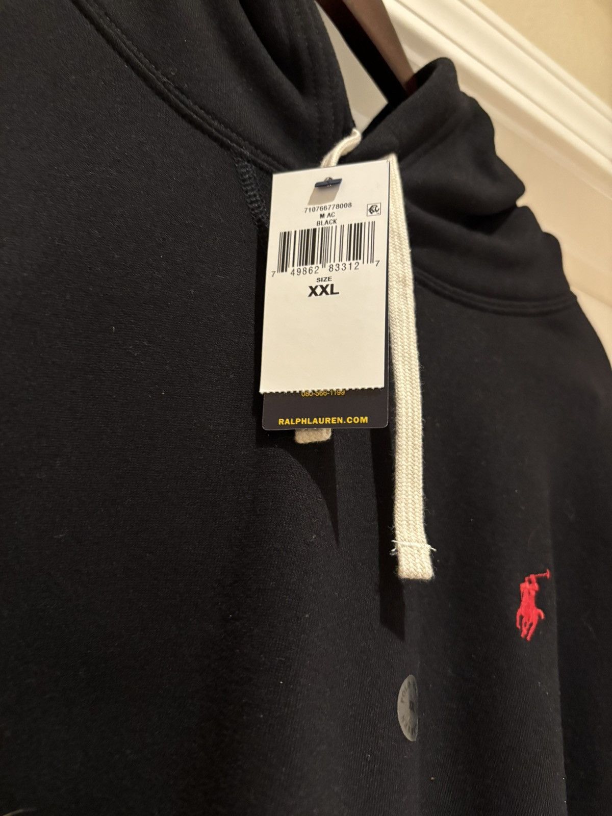 Ralph Lauren Ralph Lauren fleece hoodie xxl black Size US XXL / EU 58 / 5 - 3 Thumbnail