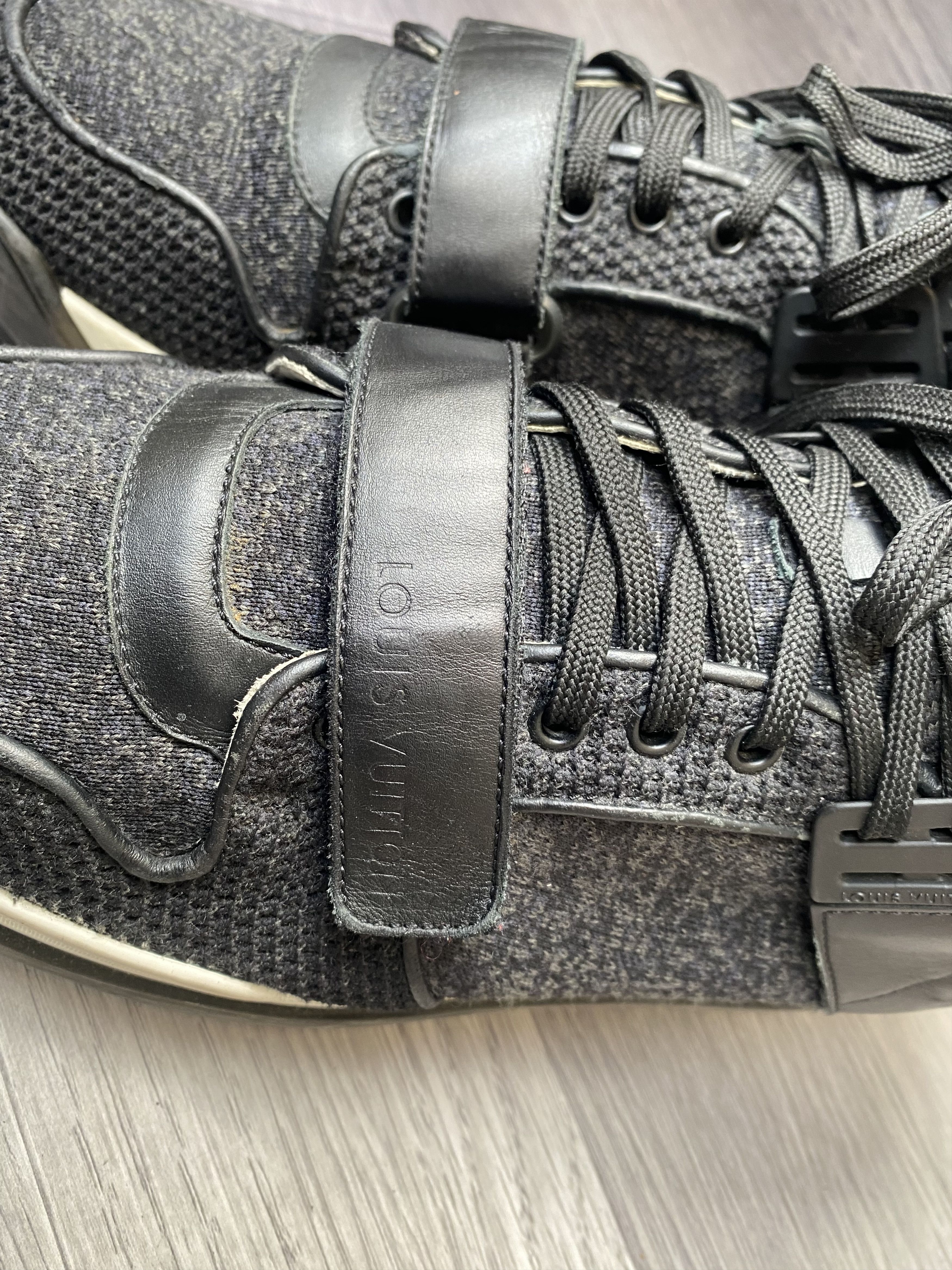 Louis Vuitton Louis vuitton trail blazer knit hi-top sneaker uk 7 Size US 8 / EU 41 - 3 Thumbnail