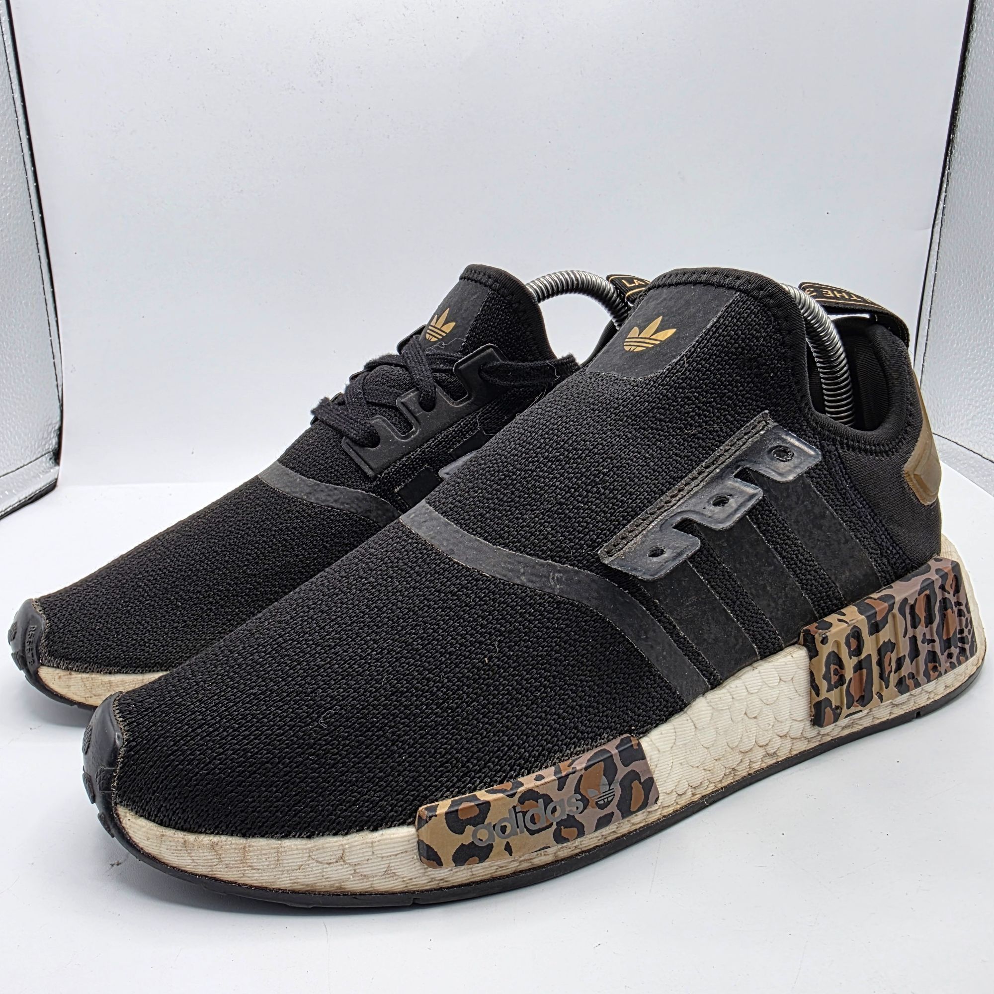 Adidas adidas NMD_R1 Womens Size 8.5 Black Leopard Shoes Athletic W Size US 8.5 / IT 38.5 - 4 Thumbnail