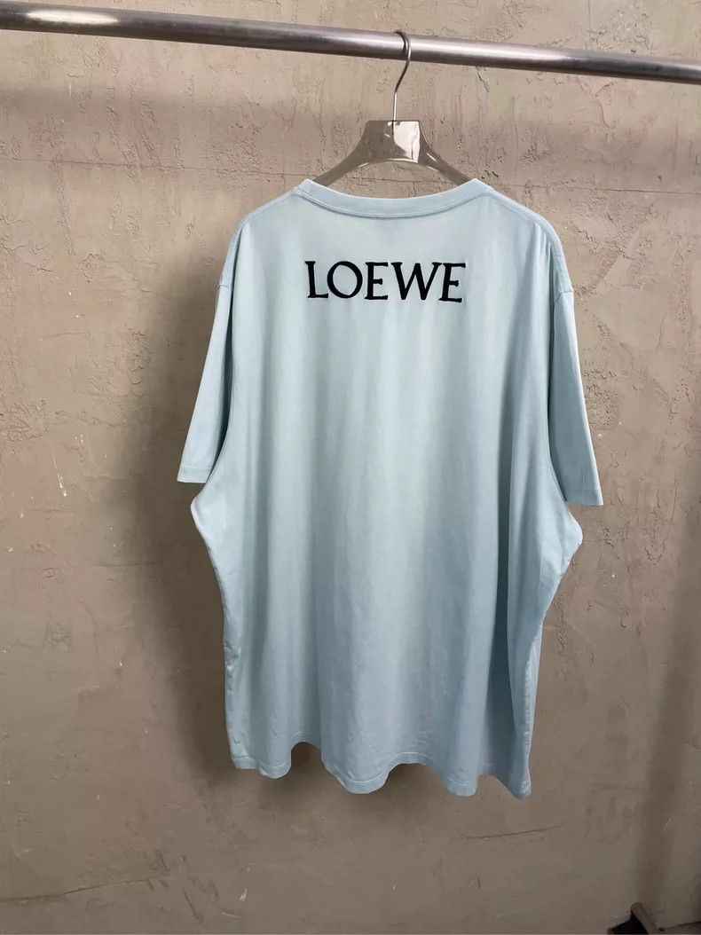 Loewe loewe Navy blue and black silhouette double goose large log Size US M / EU 48-50 / 2 - 2 Thumbnail
