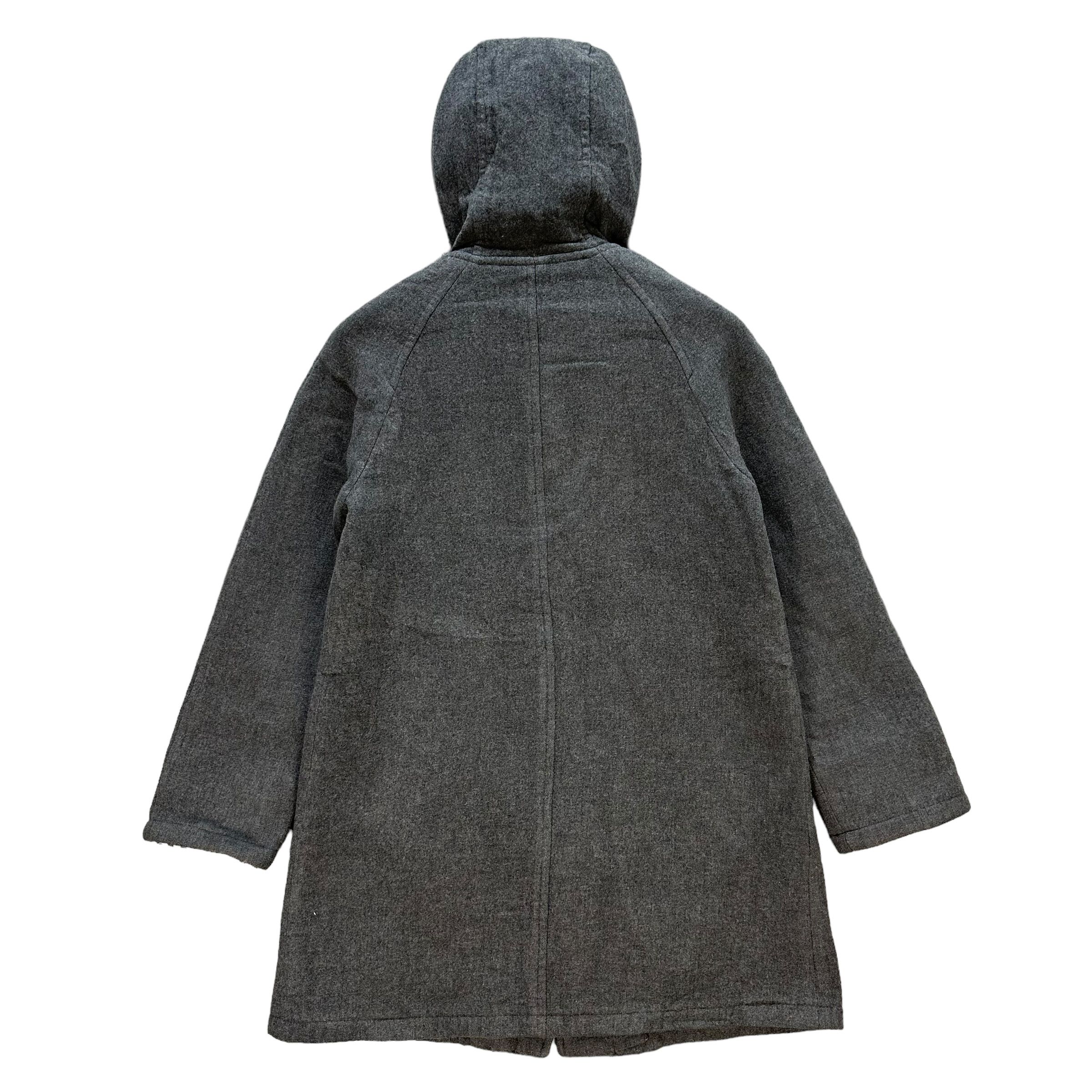 Burberry BURBERRY London Pure Wool Nova Check Hooded Coat #A39-0890 Size XS / US 0-2 / IT 36-38 - 10 Thumbnail