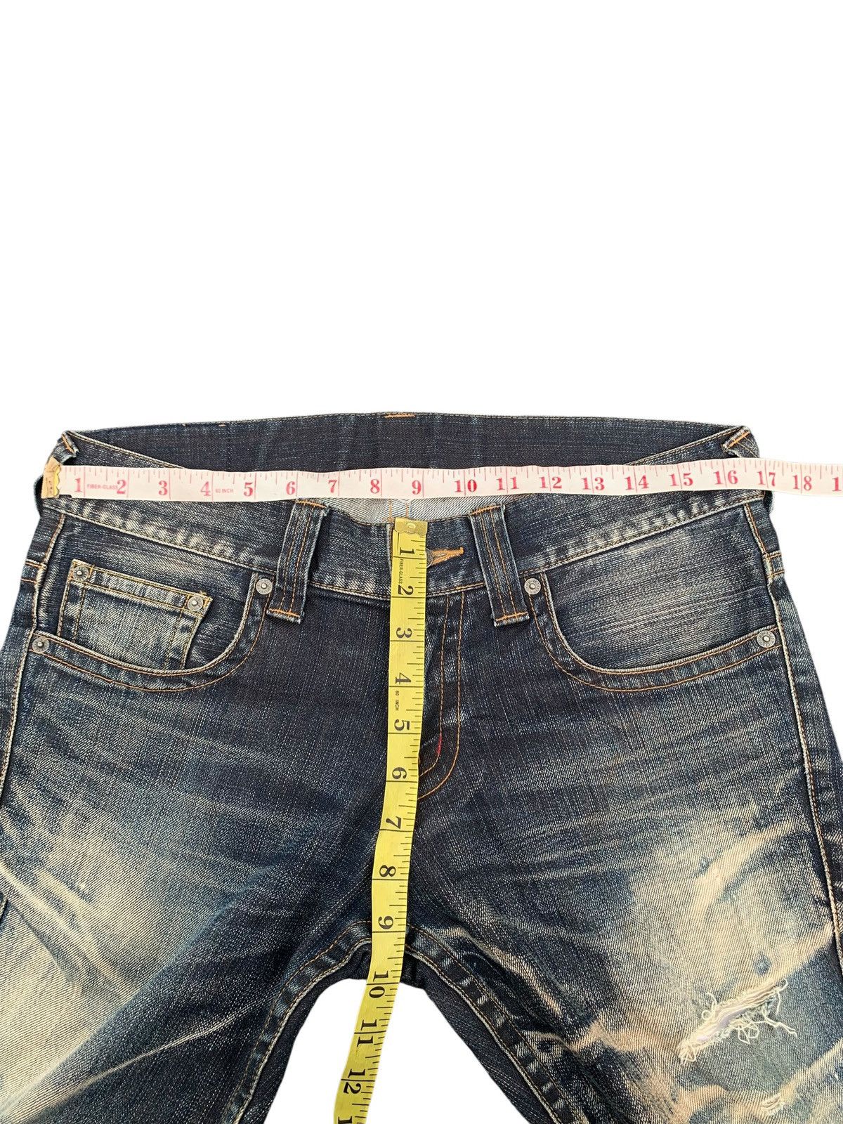 Tornado Mart FLARE TORNADO MART MUDWASH DISTRESSED DENIM Size US 34 / EU 50 - 22 Thumbnail
