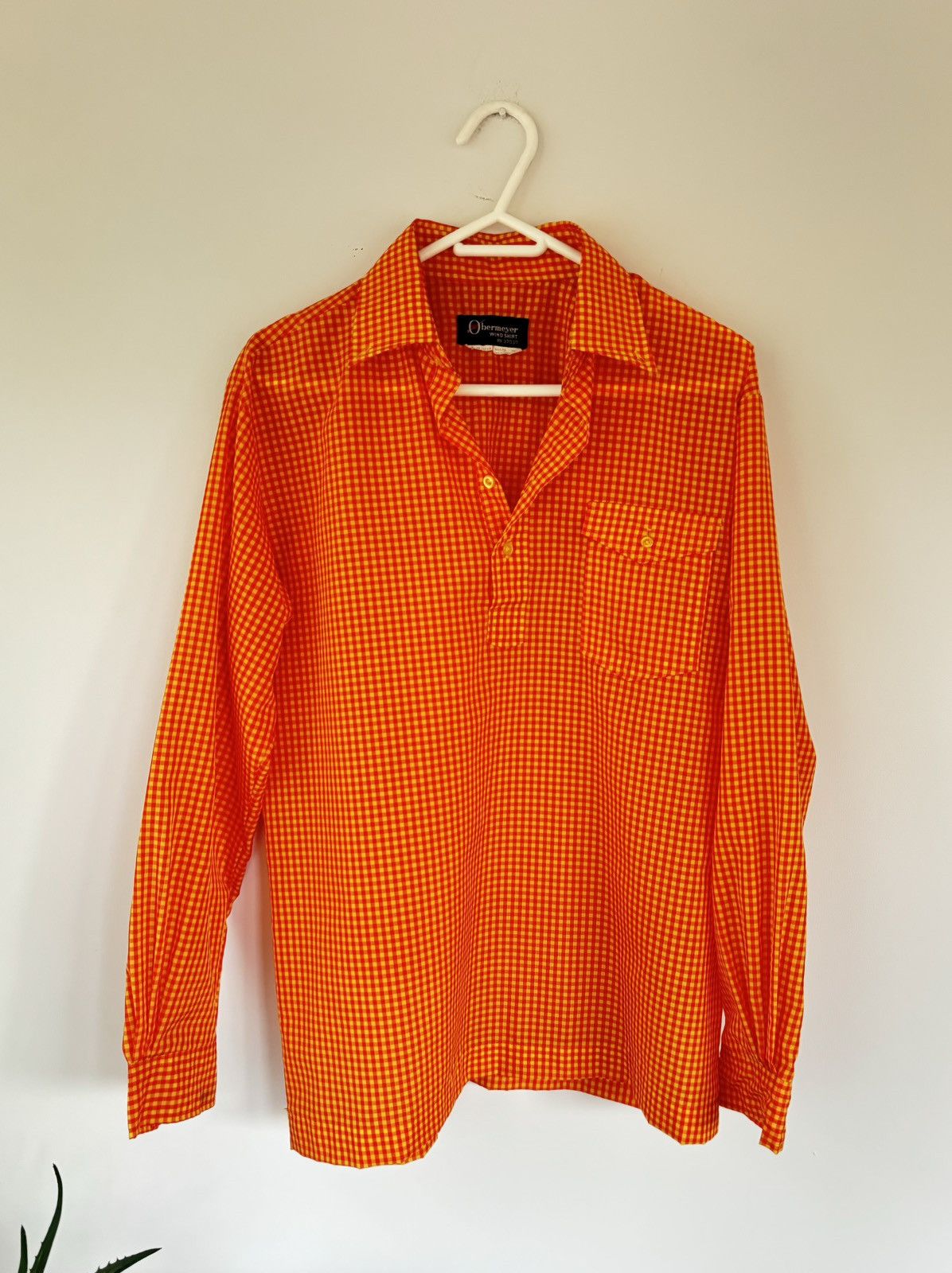 Japanese Brand × Obermeyer × Vintage 1970s Obermeyer Wind Shirt Vintage Anorak Nylon Japan Gorp Size US S / EU 44-46 / 1 - 1 Thumbnail