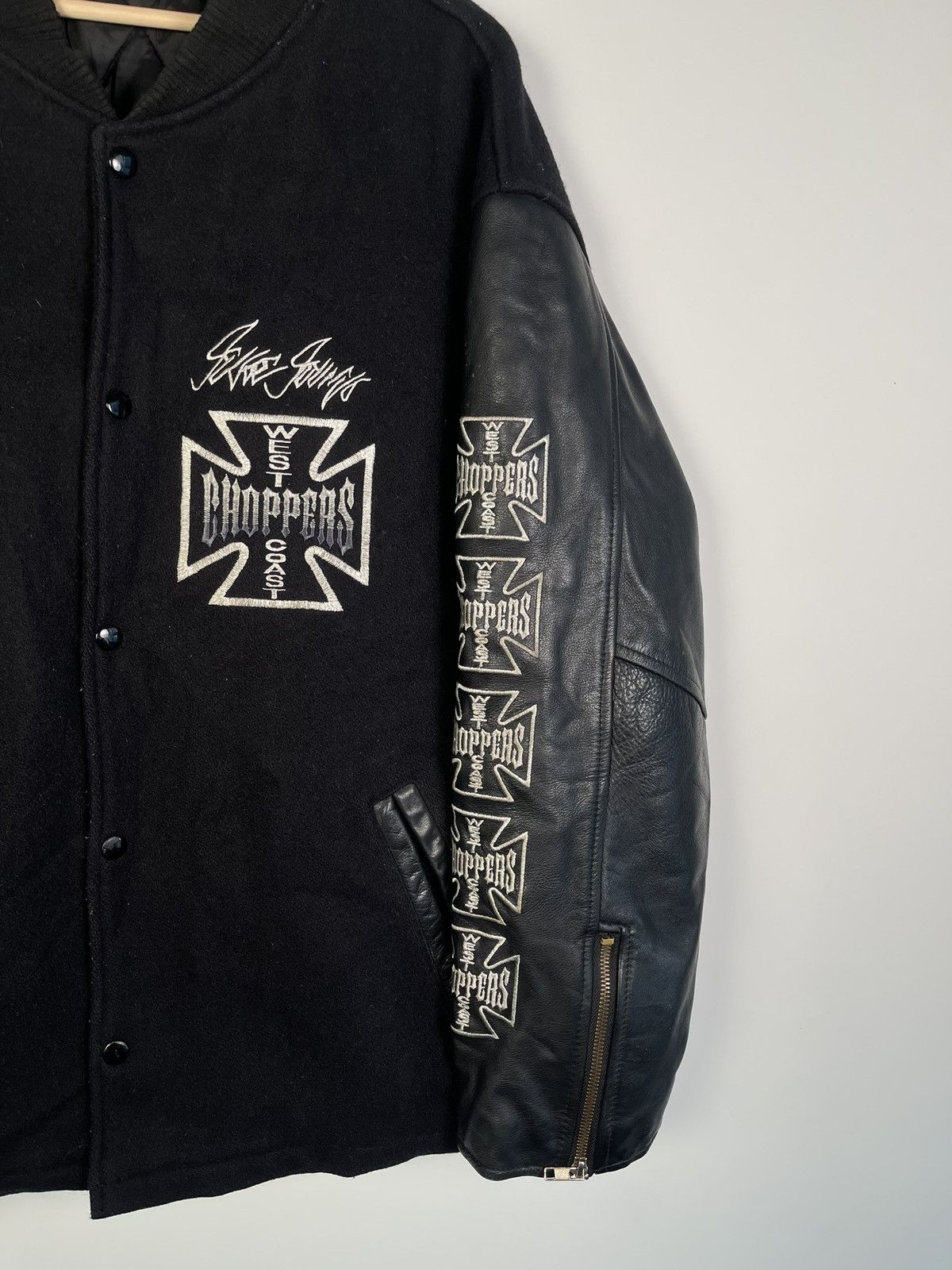 Vintage 🔥 VINTAGE GRAIL 🔥 WEST COAST CHOPPERS VARSITY JACKET Size US XL / EU 56 / 4 - 3 Thumbnail