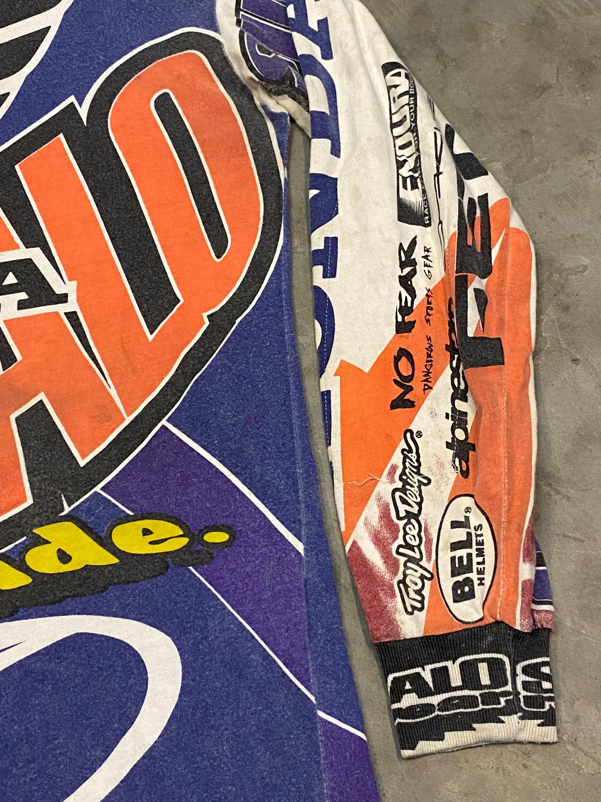 Honda Vintage 90s Jersey Moto Cross Honda Sinisalo 1994 Size US M / EU 48-50 / 2 - 7 Thumbnail