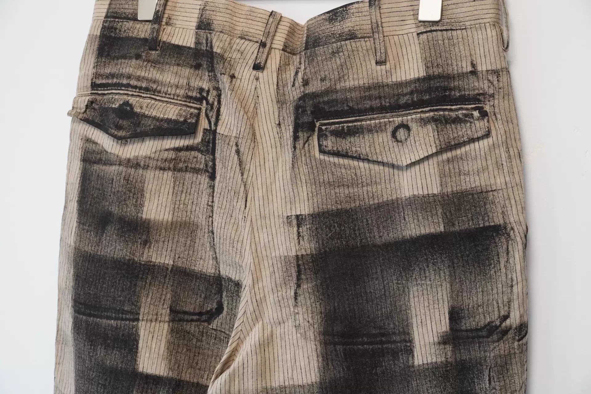 Yohji Yamamoto Yohji Yamamoto 15SS Xun Mao Hand-Dyed Pants Size 2 Size US 32 / EU 48 - 3 Thumbnail