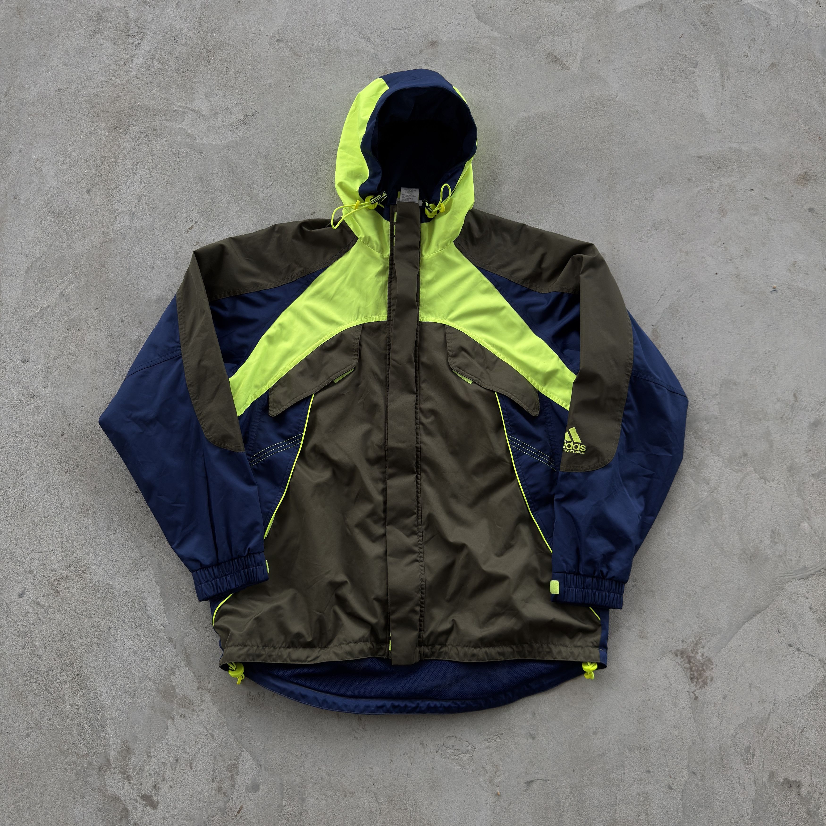 Adidas × Vintage VINTAGE 90S ADIDAS D5 F174 WINDBREAKER AUTHENTIC