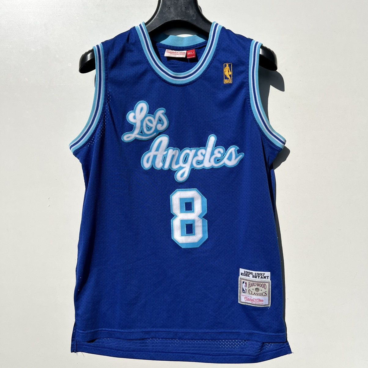 NBA Kobe Bryant Royal Hardwood Classics basketball Jersey Size US L / EU 52-54 / 3 - 1 Thumbnail