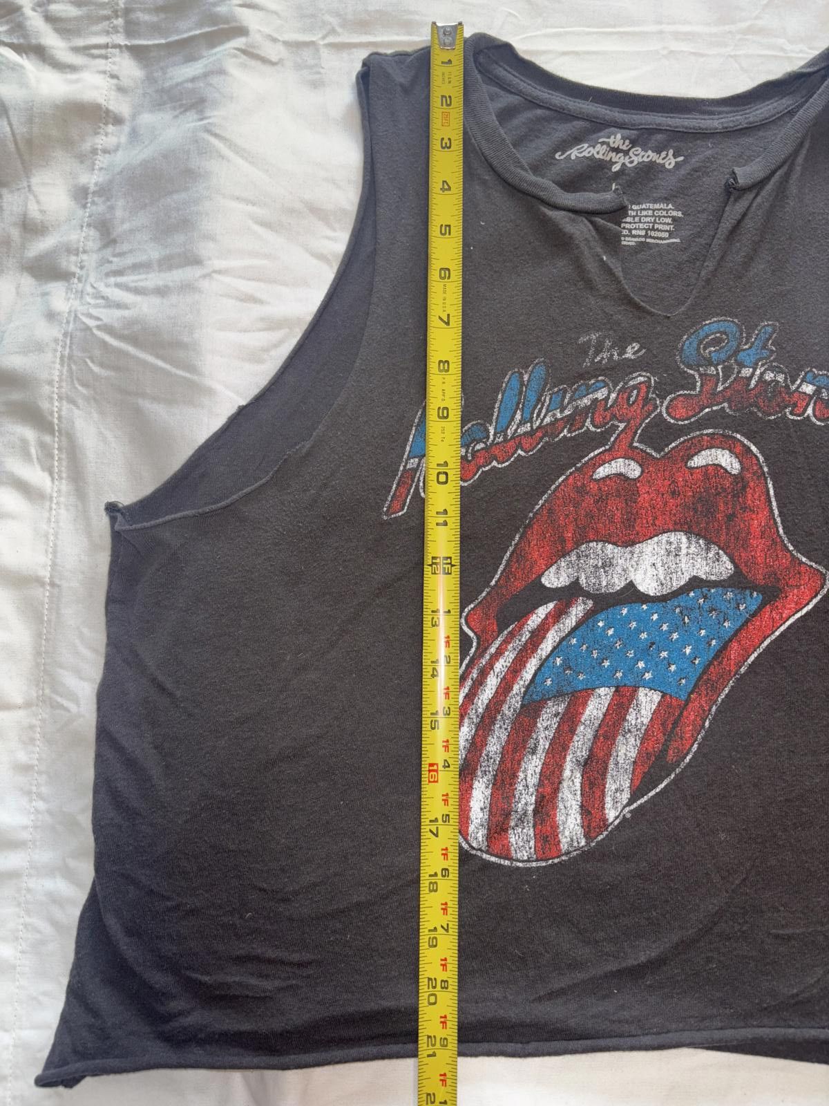 The Rolling Stones The Rolling Stones Vintage Tank Top - American Flag Design Size L / US 10 / IT 46 - 6 Thumbnail