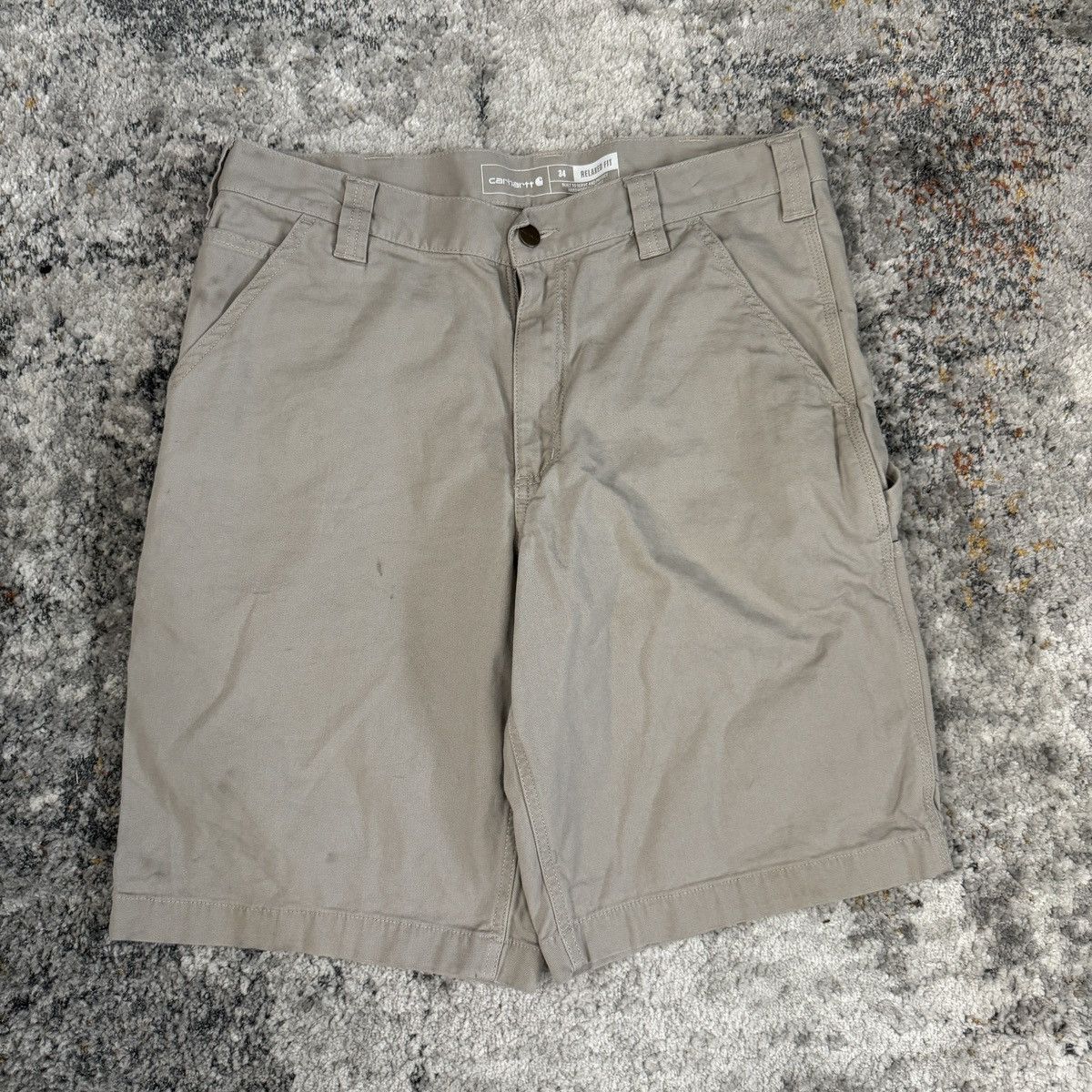 Carhartt × Vintage Vintage y2k Carhartt wide leg carpenter shorts Size US 34 / EU 50 - 2 Thumbnail