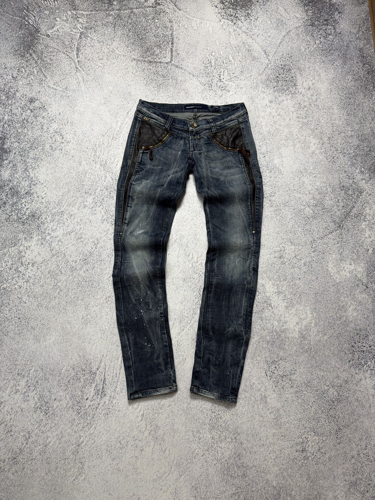 Miss Sixty MISS SIXTY ZIP SHOT STYLE Y2K SKINNY JEANS Size 30" / US 8 / IT 44 - 1 Thumbnail