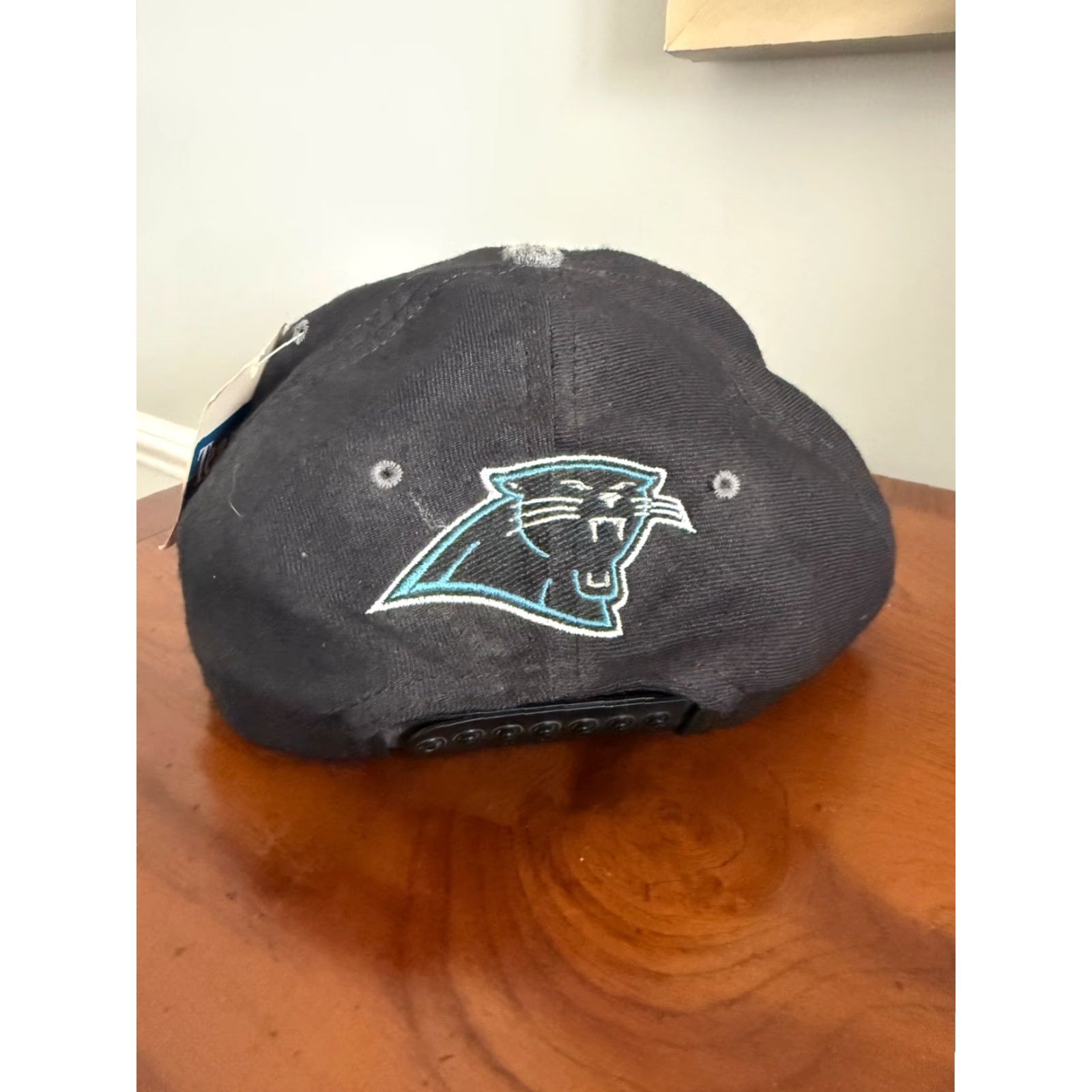 Vintage VINTAGE American Needle Panthers Snapback Hat Cap USA NFL Mens Adjustable Blue Cap Hats Panthers Nutmeg Mills USA NFL Snapback Cap Size US 35 - 3 Thumbnail