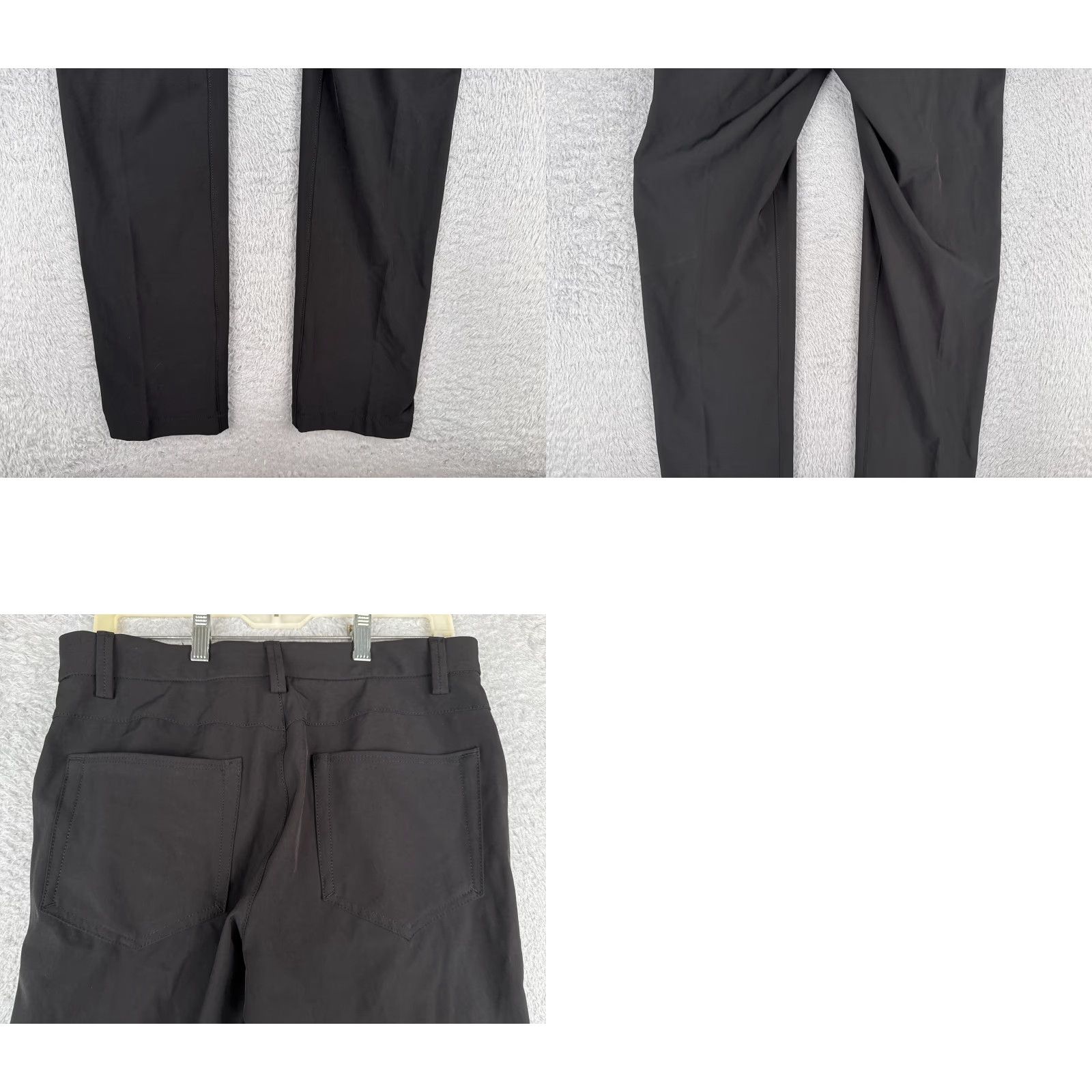 Van Heusen Van Heusen Pants Men 30 Black Slim Tech Pant Flex Polyester Blend Golf Workwear Chino Straight Leg Pockets 32in Inseam Regular Fit Vintage No Size US 30 / EU 46 - 8 Thumbnail
