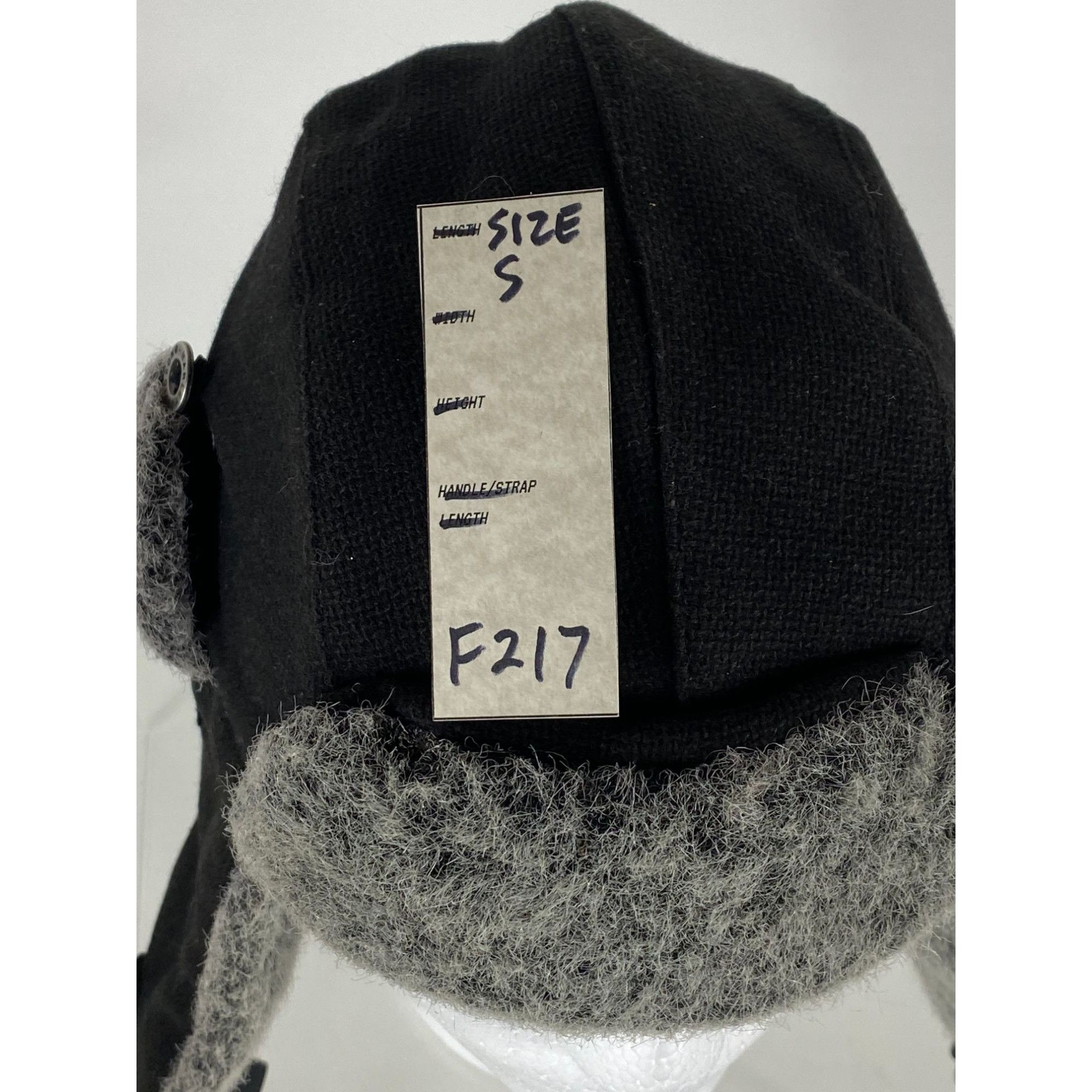 Harley Davidson Harley Davidson Aviator Style Winter Trapper Hat Black/Gray Size ONE SIZE - 8 Thumbnail