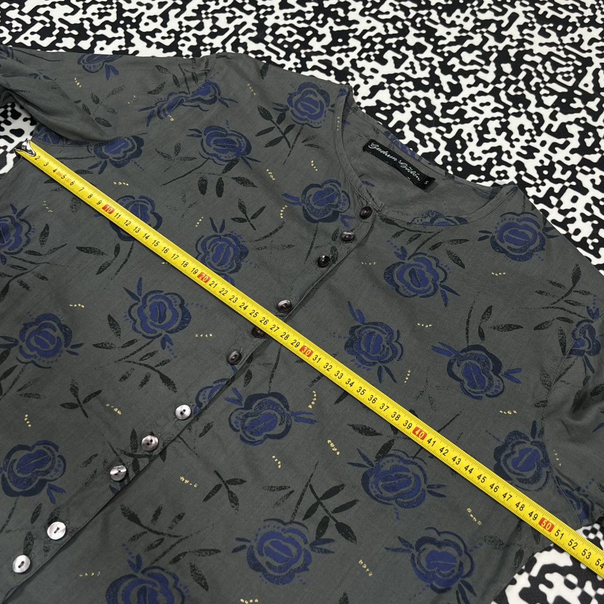 Gudrun Sjoden Gudrun Sjoden Floral Monogram Retro Shirt Casual Style Size M / US 6-8 / IT 42-44 - 16 Thumbnail