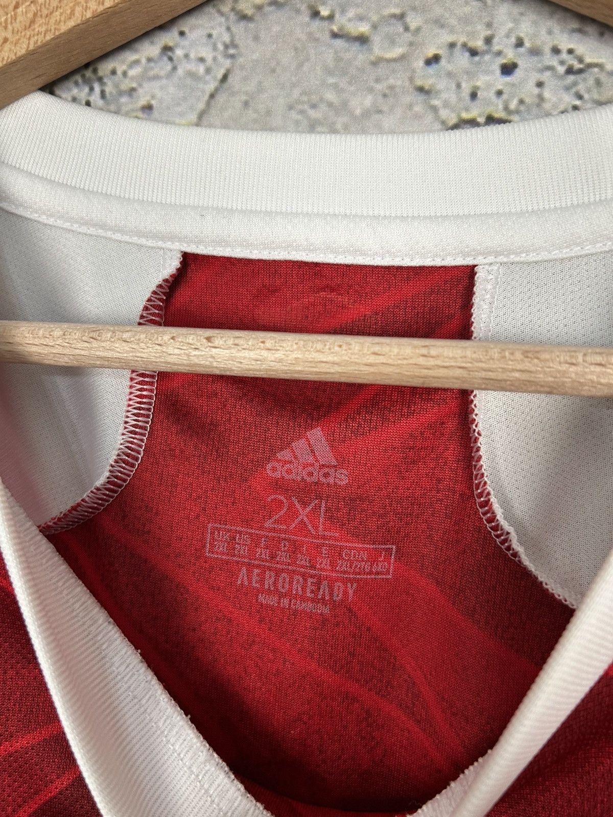 Adidas Arsenal London Adidas Soccer Jersey Football Sport Size US XXL / EU 58 / 5 - 8 Thumbnail