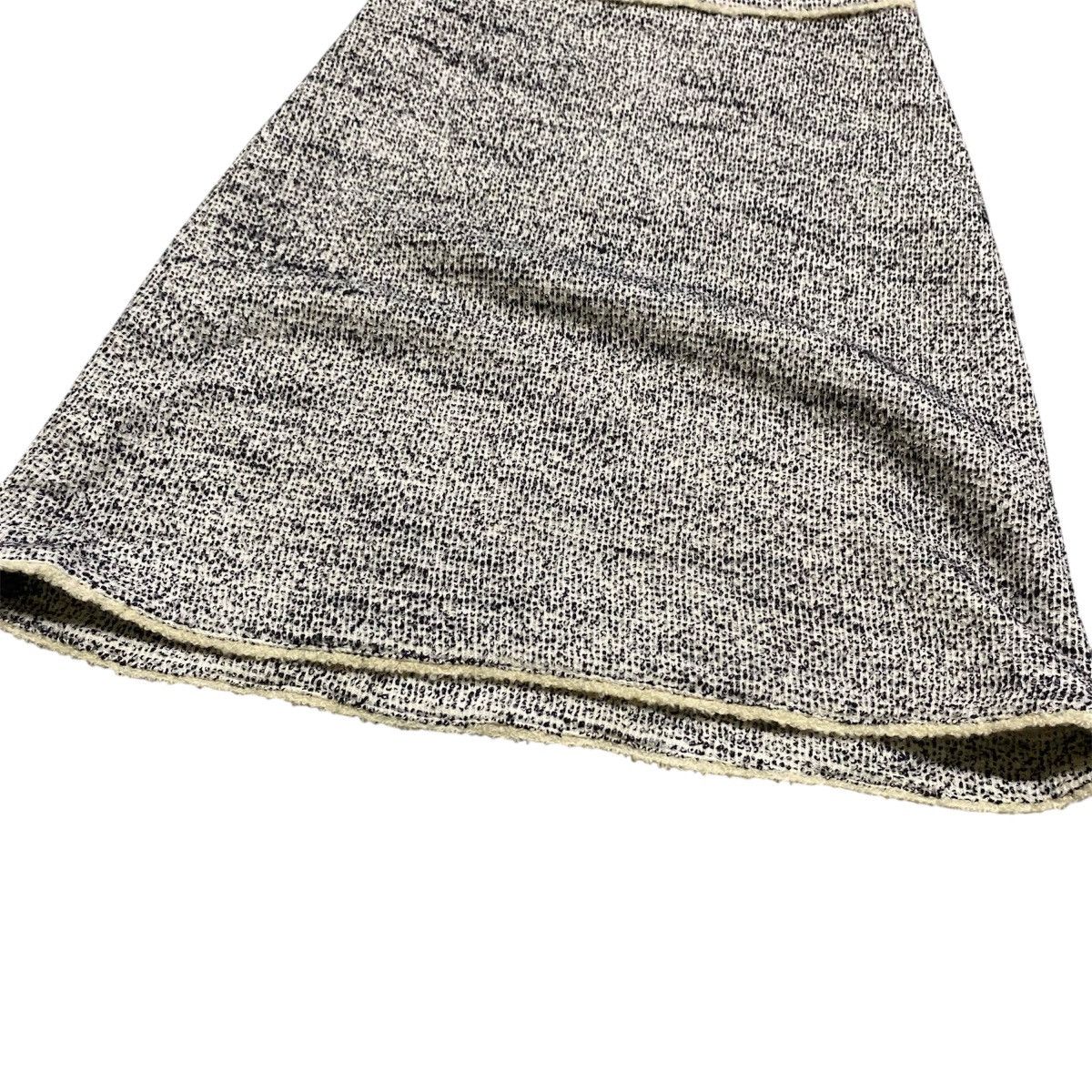 Theory Theory Made in Japan Black & White Tweed A-Line Skirt Size 27" / US 4 / IT 40 - 12 Thumbnail