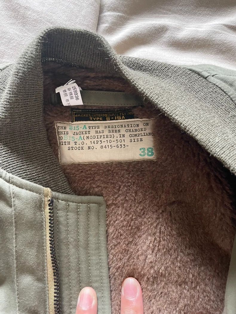 The Real McCoy's THE REAL McCOY'S TYPE B-15A MOD Japanese-made jacket 2504-N Size US M / EU 48-50 / 2 - 3 Thumbnail
