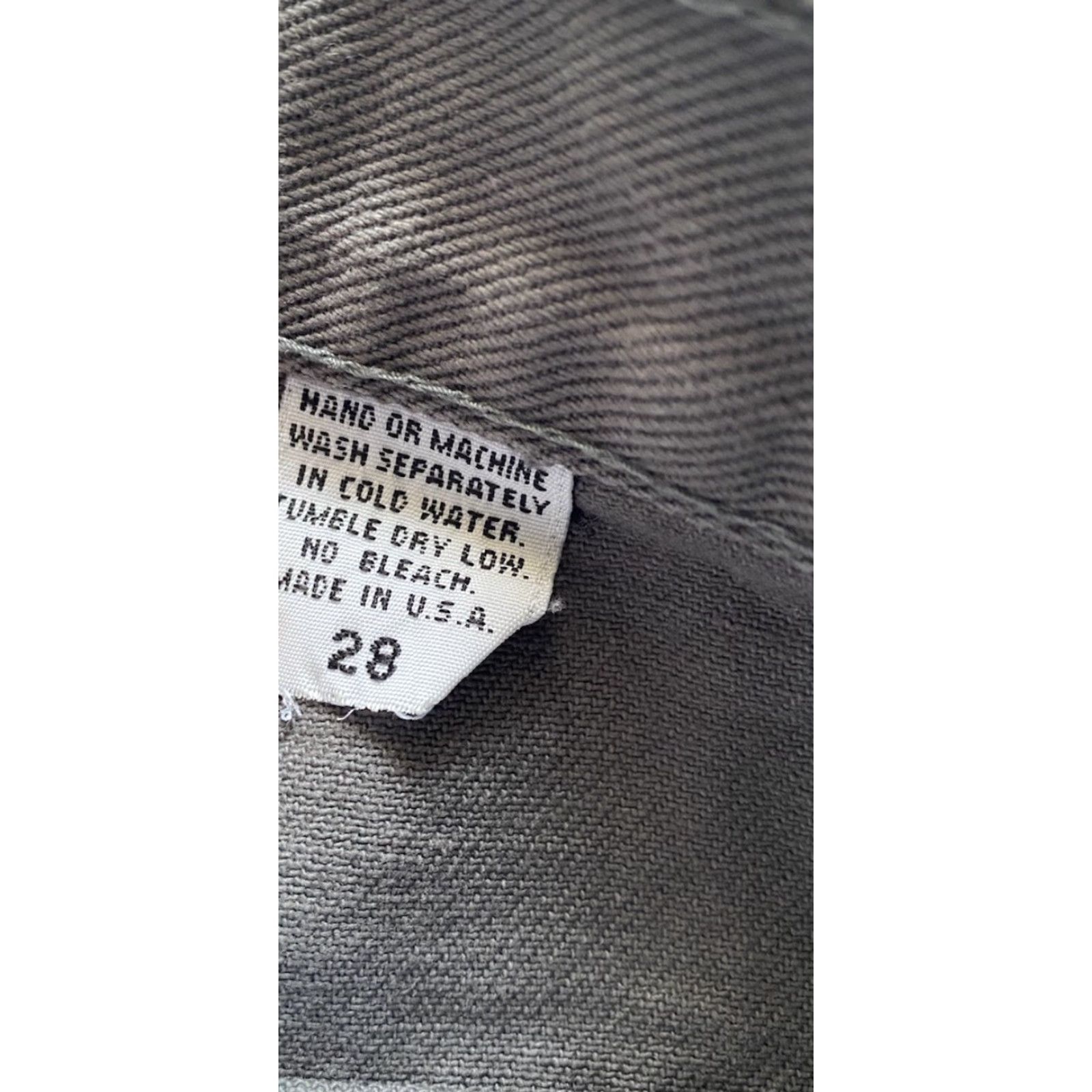 Logo 7 VINTAGE Garment Stage Jeans Men Gray 28 90s Y2K Logo In USA Pants Size US 28 / EU 44 - 4 Thumbnail