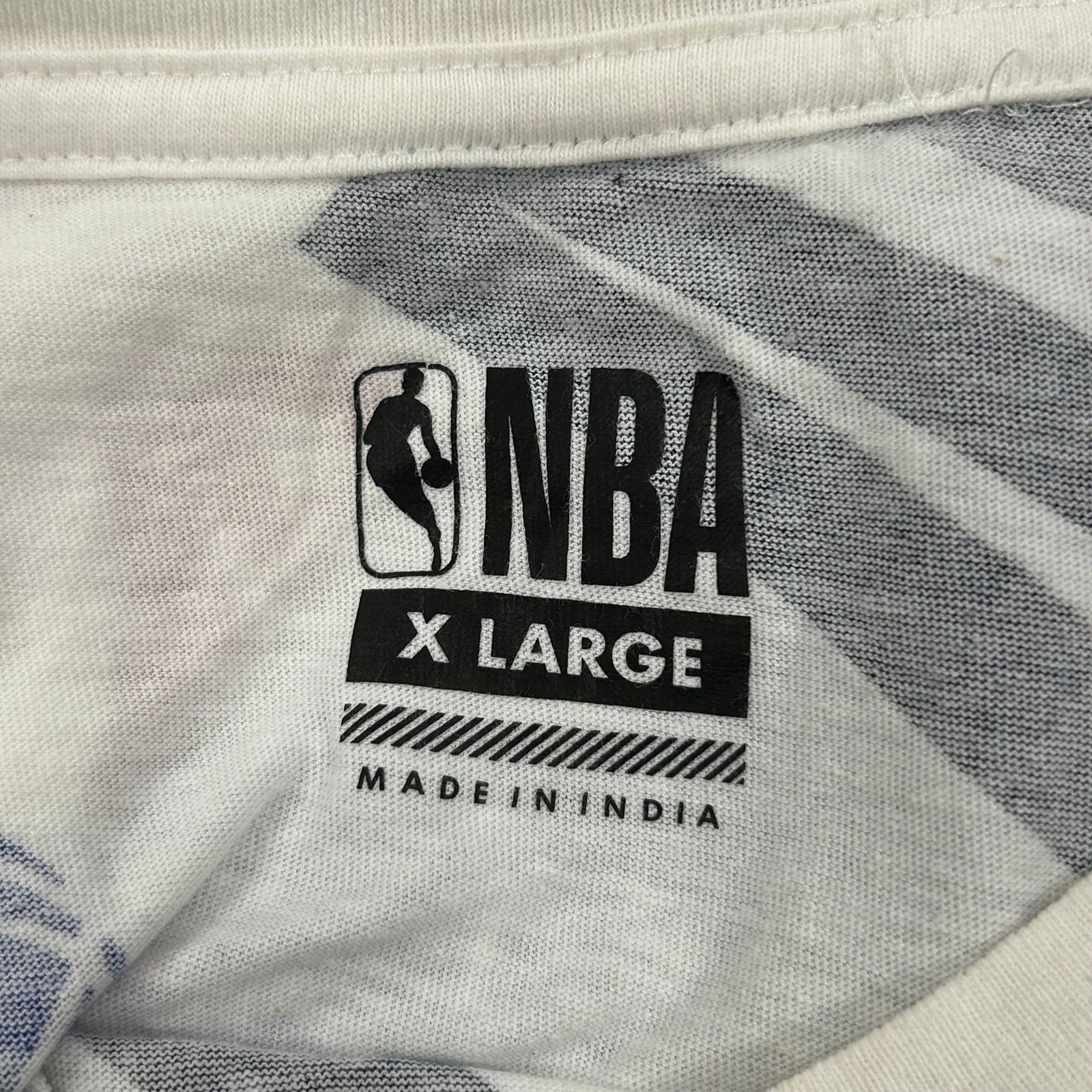 NBA NBA Basketball All Over Print White Tee T Shirt Size XL B14 Size US XL / EU 56 / 4 - 4 Thumbnail