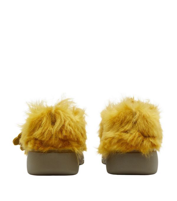 Burberry o1w1db10824 Shearling Creeper Shoes in Yellow Size US 7 / EU 40 - 5 Thumbnail
