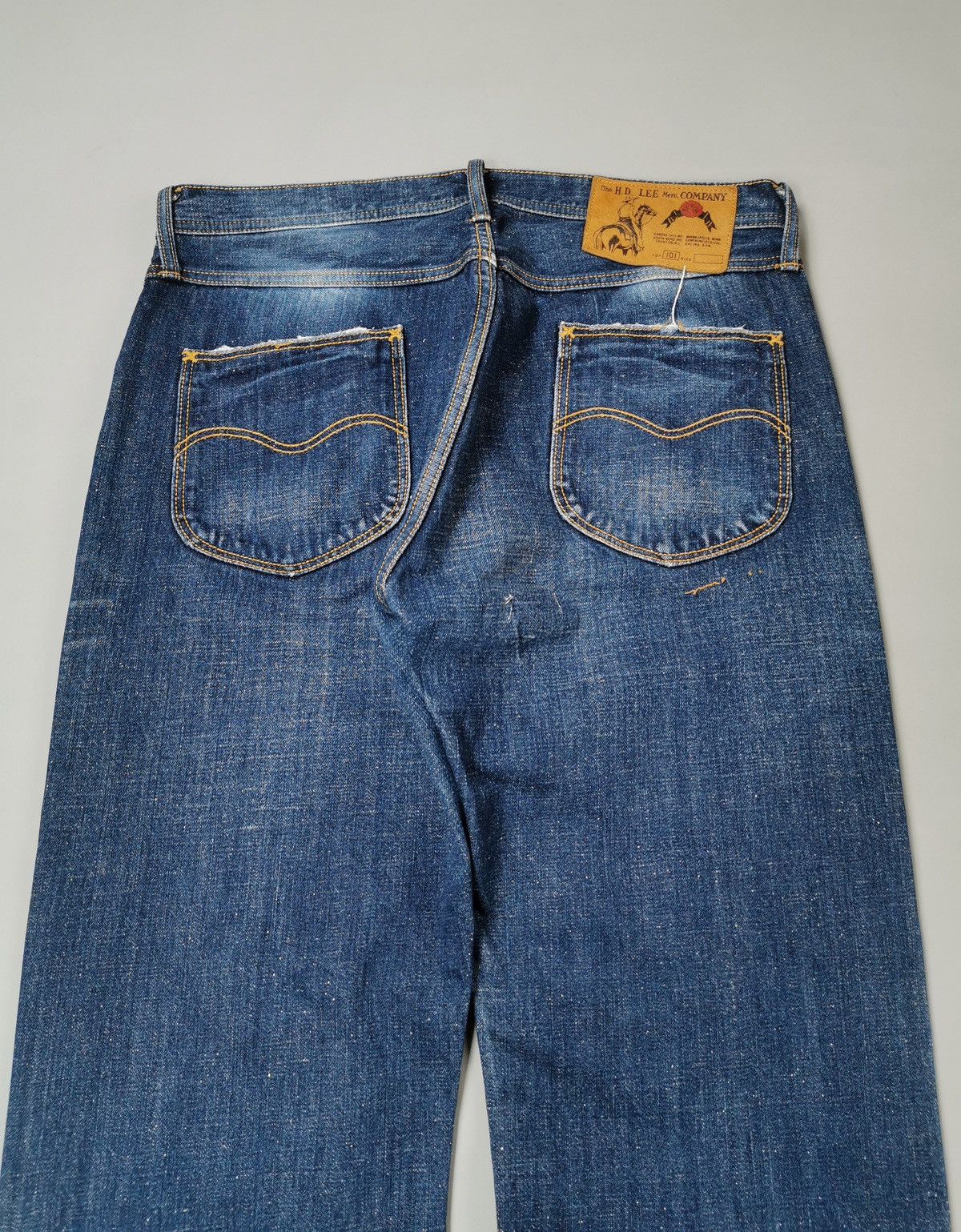 Japanese Brand × Lee The HD Lee Merc Company Jeans (LG92) Size US 36 / EU 52 - 5 Thumbnail